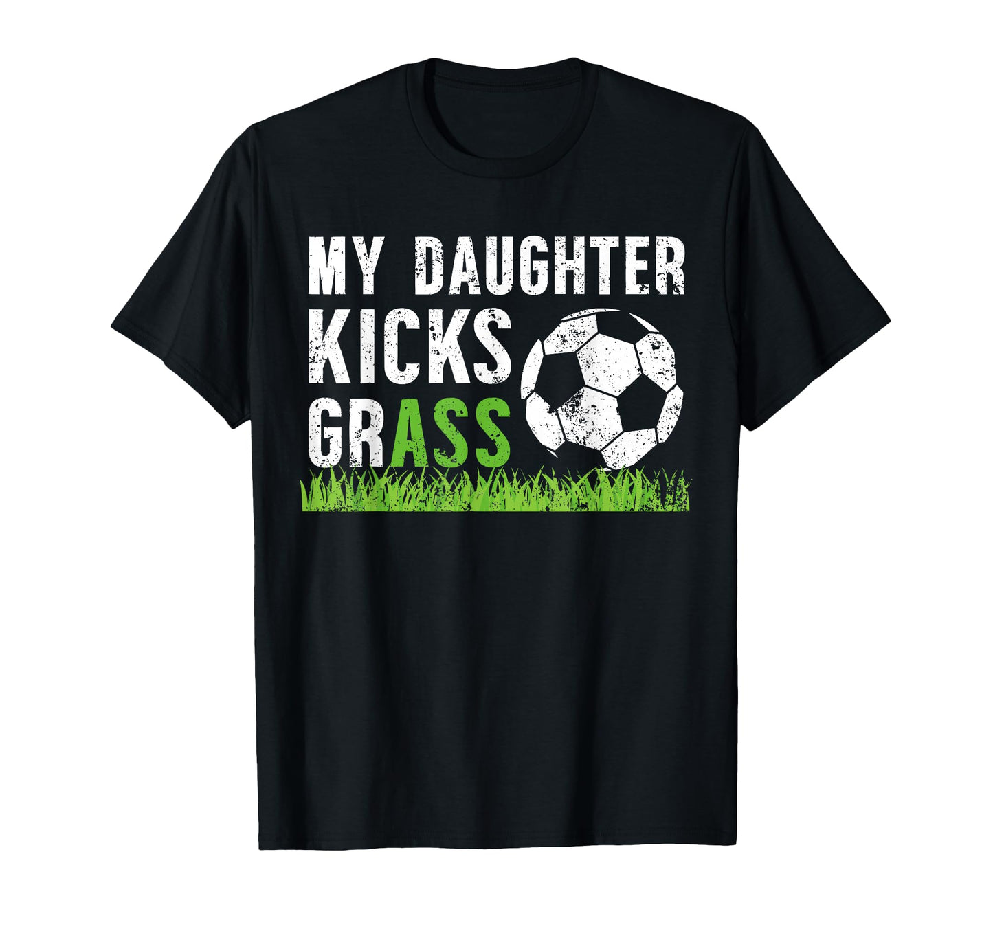 My Daughter Soccer Dad Soccer Player T-Shirt - Custom Art Print Unisex - T-Shirt, Sweatshirt, Hoodie
