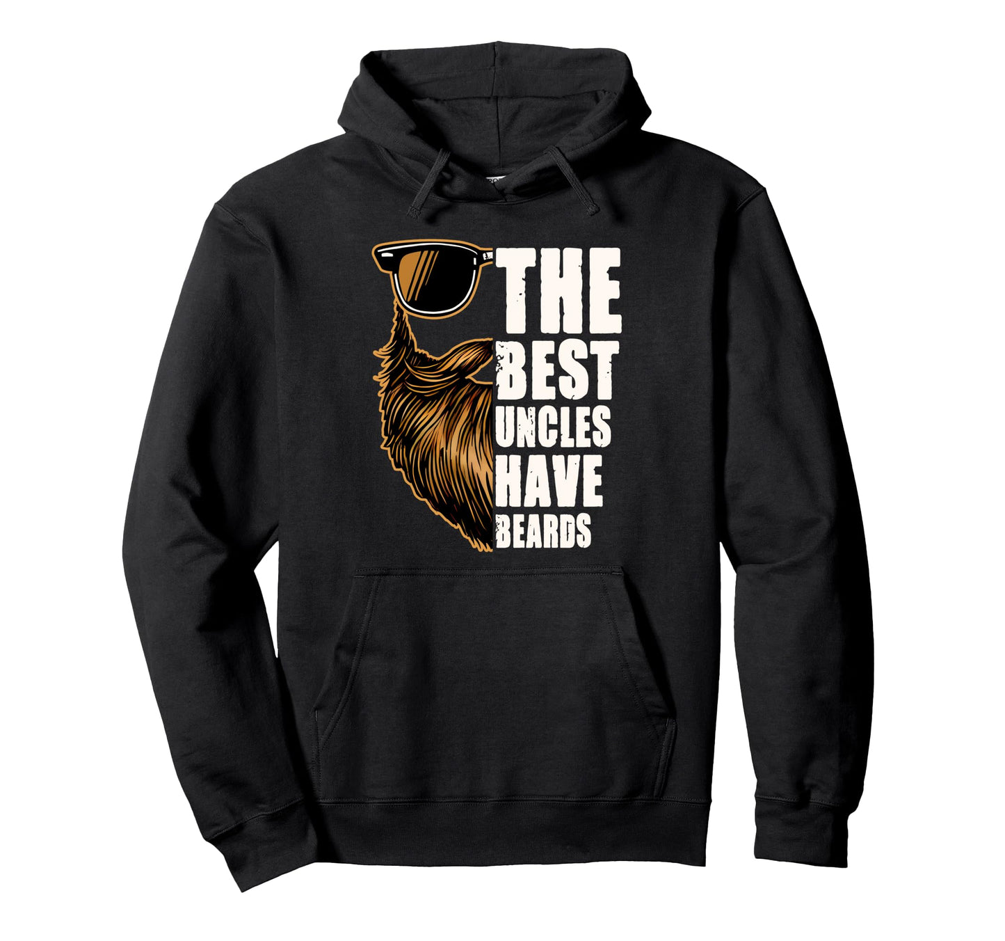 Bearded Uncle Fathers Day Best Uncles Hoodie - Aesthetic Graphic Men Women - T-Shirt, Sweatshirt, Hoodie