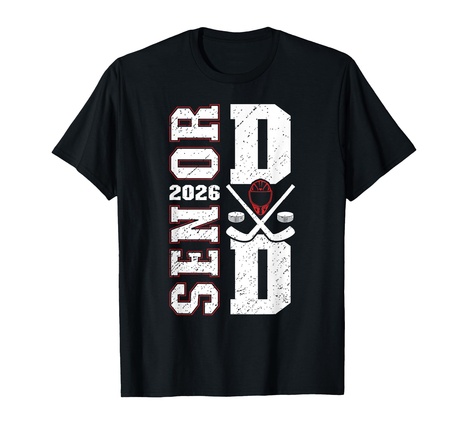Hockey Senior Dad Senior Hockey T-Shirt - Custom Art Print Men Women - T-Shirt, Sweatshirt, Hoodie