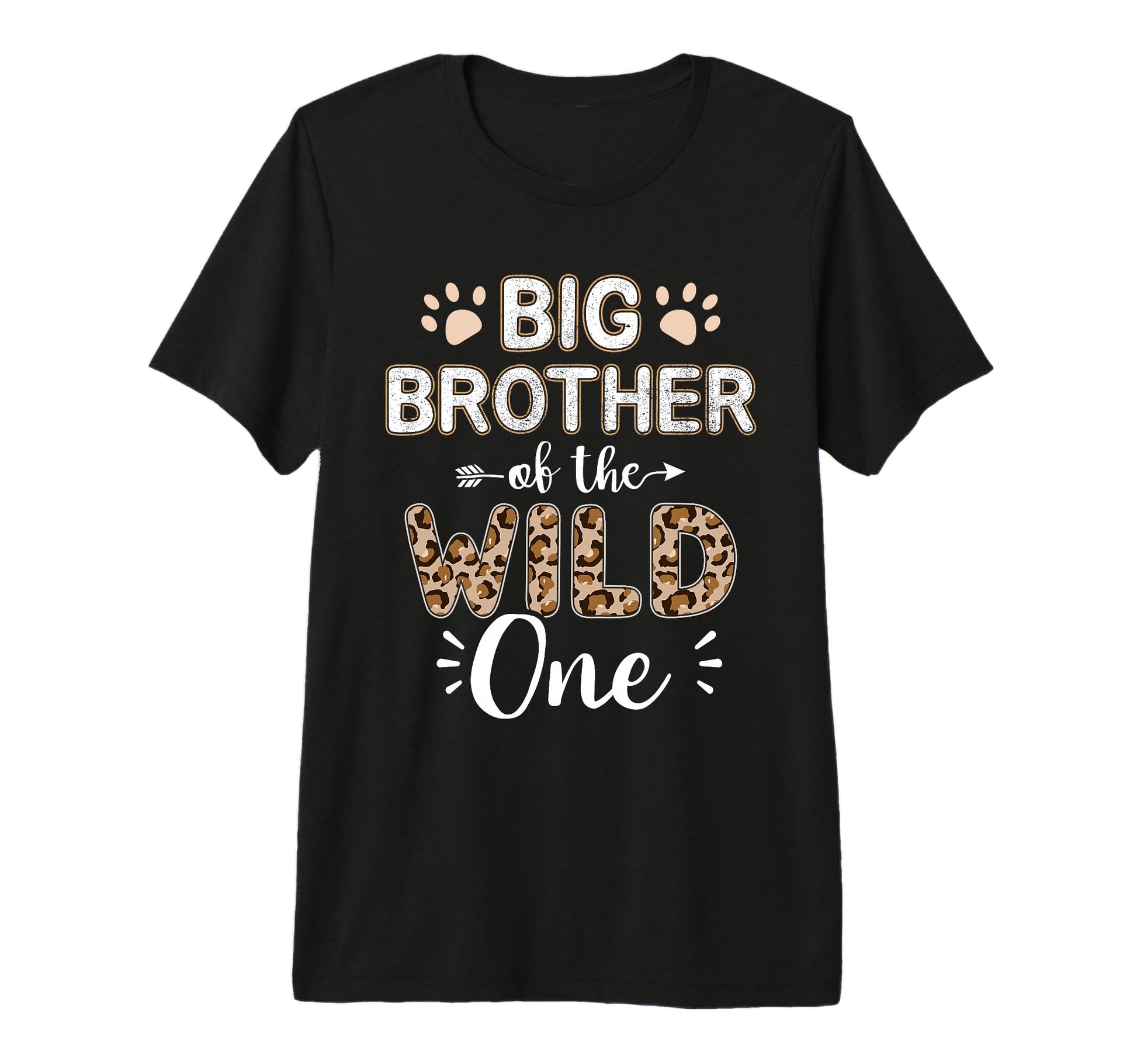 Big Brother Wild One Birthday Matching T-Shirt - Unique Graphic Unisex - T-Shirt, Sweatshirt, Hoodie
