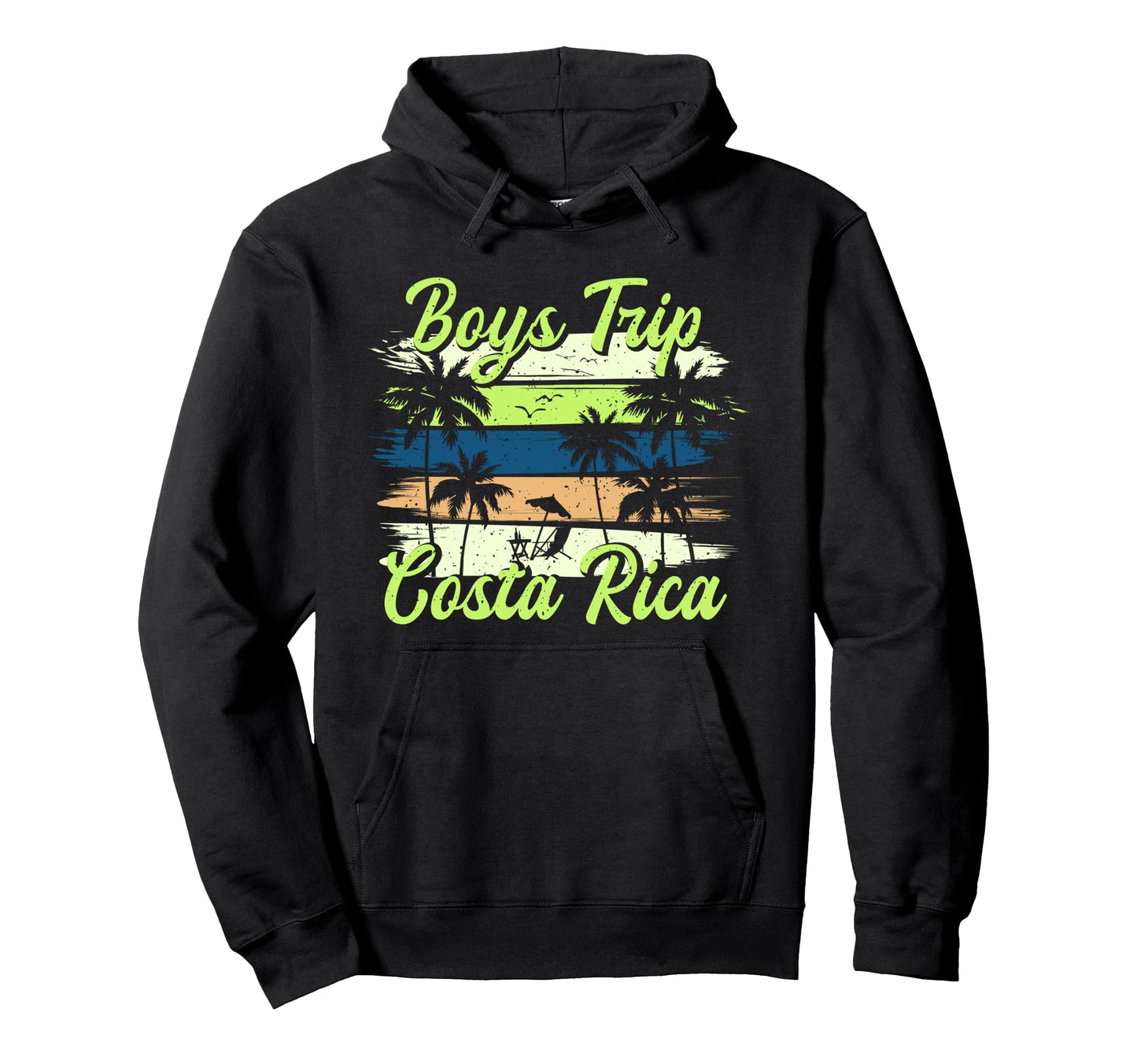 Costa Rica Guys Trip Matching Hoodie - Trendy Graphic Unisex - T-Shirt, Sweatshirt, Hoodie