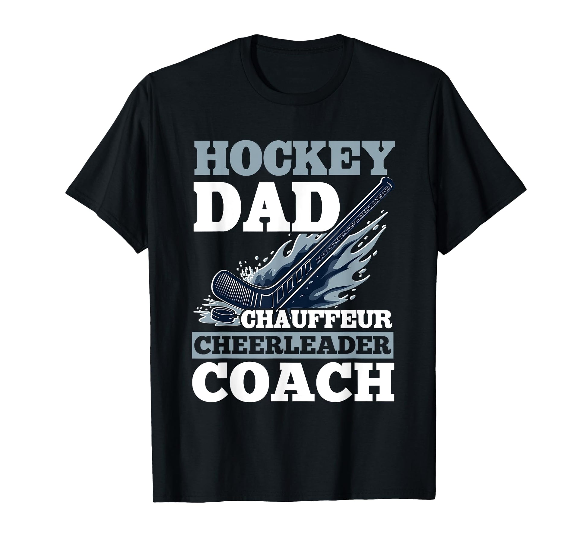 Hockey Dad Gift Hoodie - Trendy Graphic Unisex - T-Shirt, Sweatshirt, Hoodie