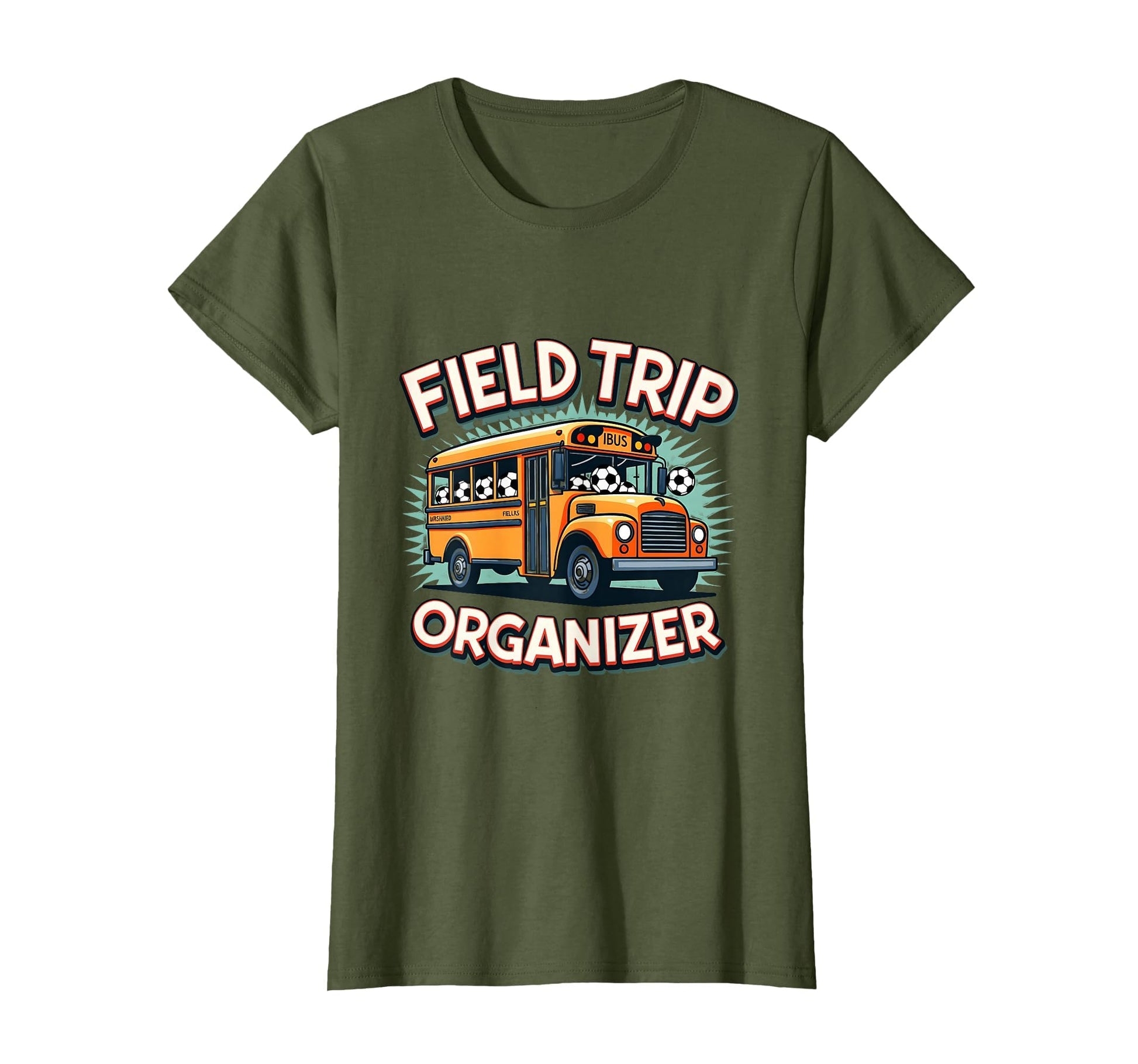Field Trip Organizer Funny Soccer Mom T-Shirt - Custom Art Print Unisex - T-Shirt, Sweatshirt, Hoodie
