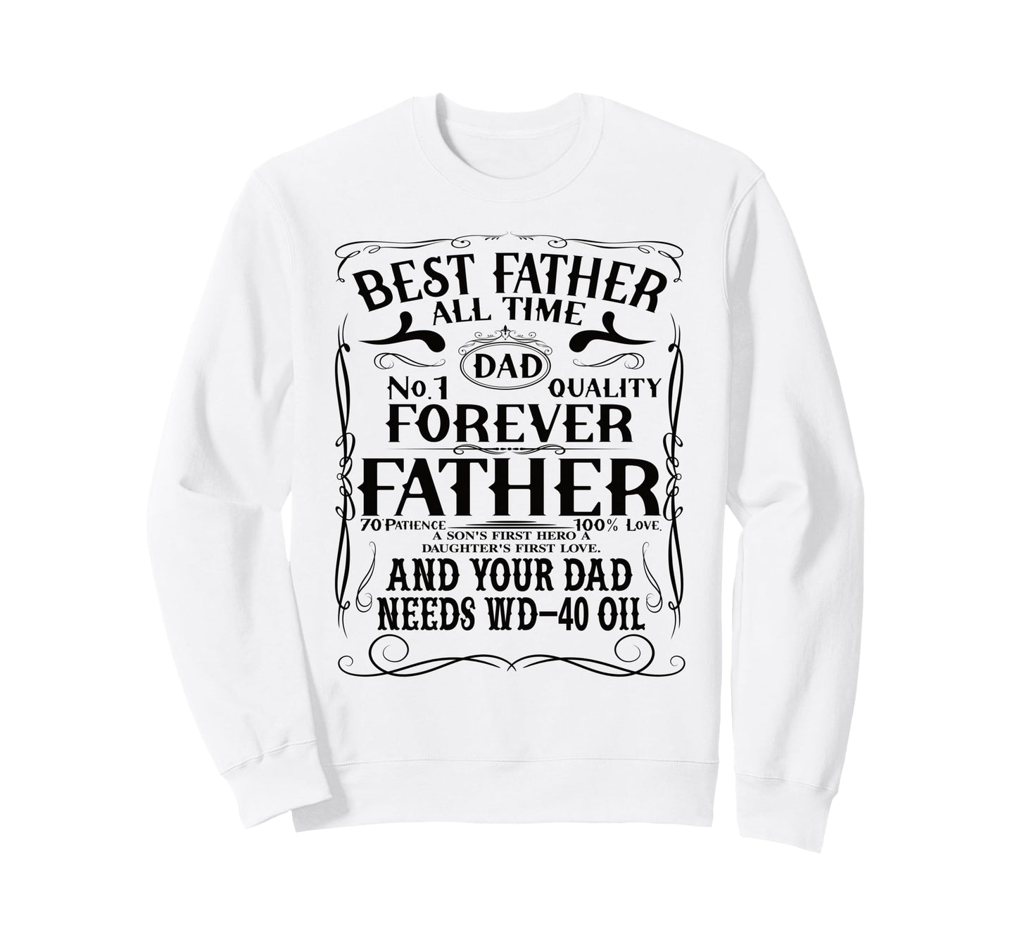 My Dad Rocks Daddy Pa Fathers Day Sweatshirt - Novelty Apparel Men Women - T-Shirt, Sweatshirt, Hoodie
