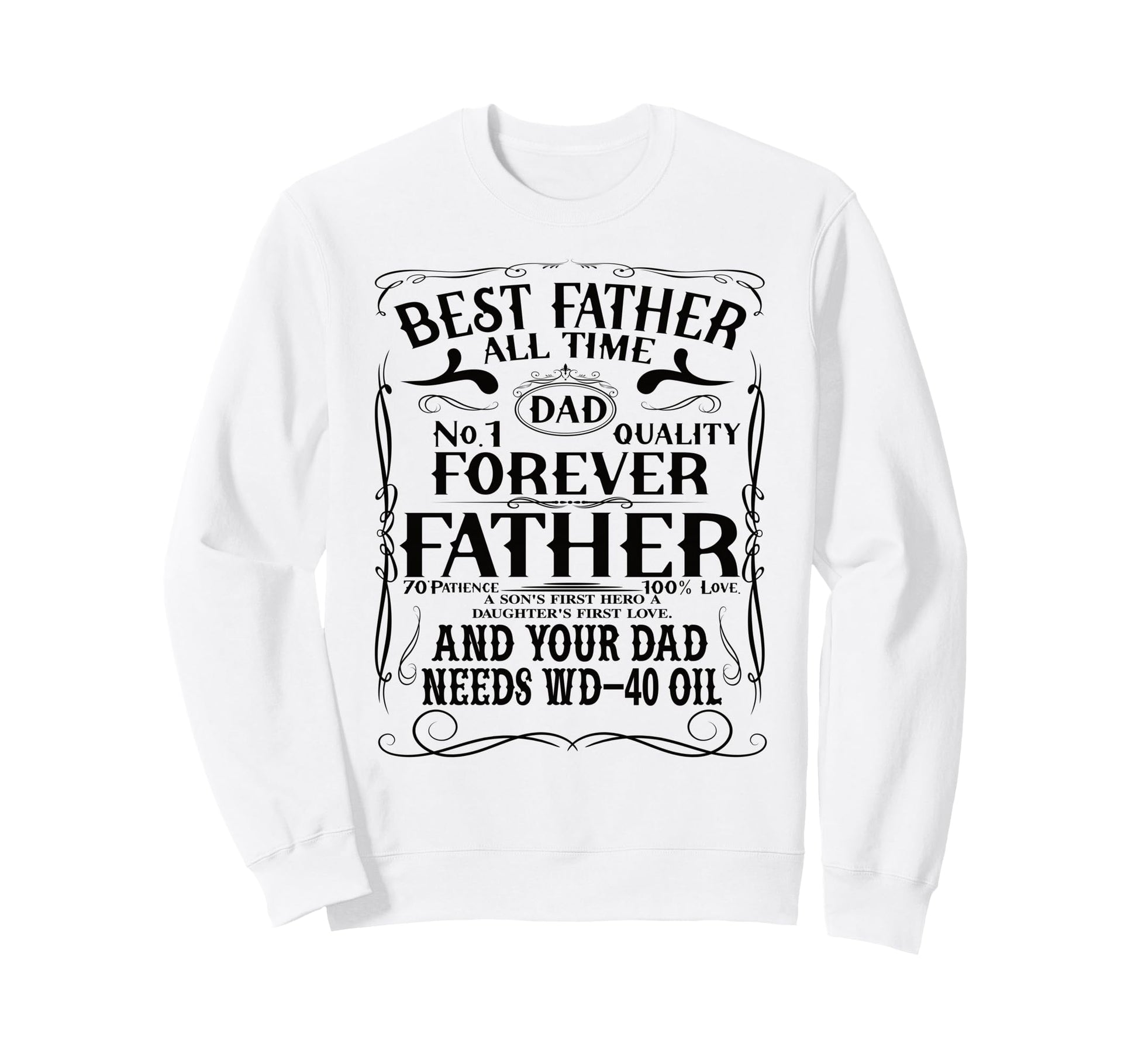 My Dad Rocks Daddy Pa Fathers Day Sweatshirt - Novelty Apparel Men Women - T-Shirt, Sweatshirt, Hoodie