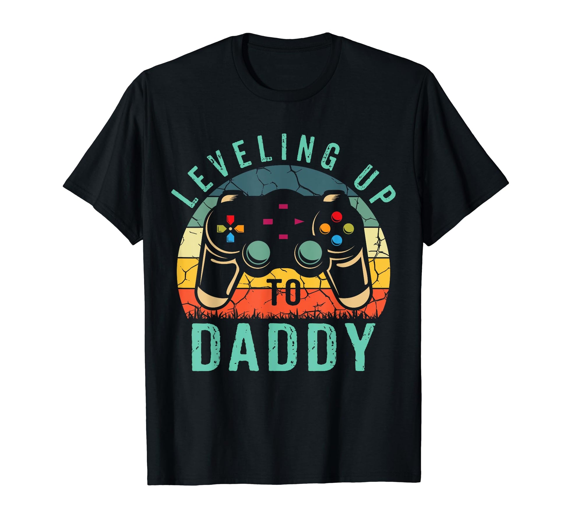 Leveling Up To Daddy 2023 Promoted To T-Shirt - Minimalist Print Men Women - T-Shirt, Sweatshirt, Hoodie