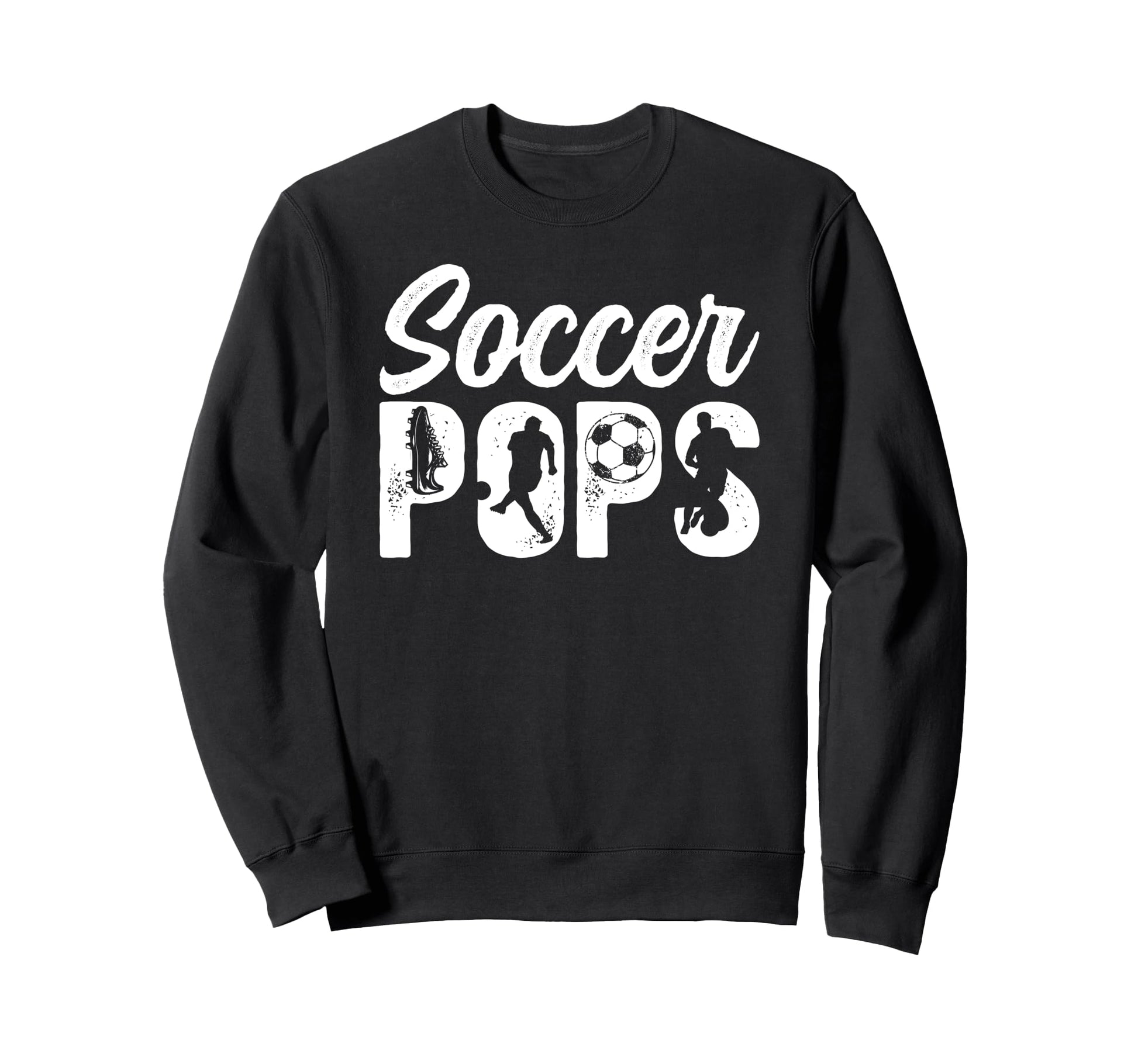 Soccer Pops Grandpa Pops Soccer Sweatshirt - Trendy Graphic for Adults - T-Shirt, Sweatshirt, Hoodie
