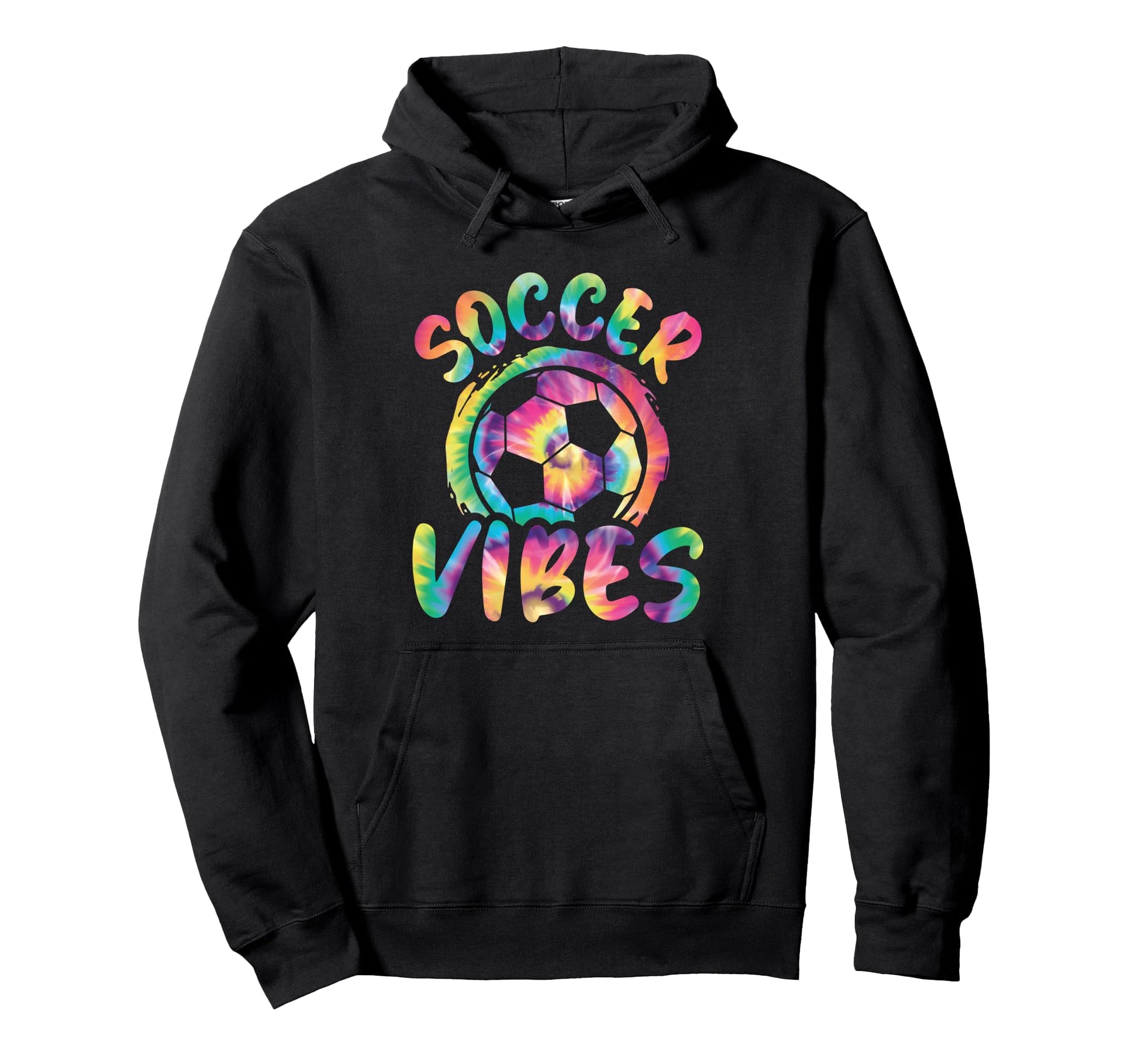 Soccer Vibes Soccer Player Hoodie - Fun Novelty Design for Adults - T-Shirt, Sweatshirt, Hoodie