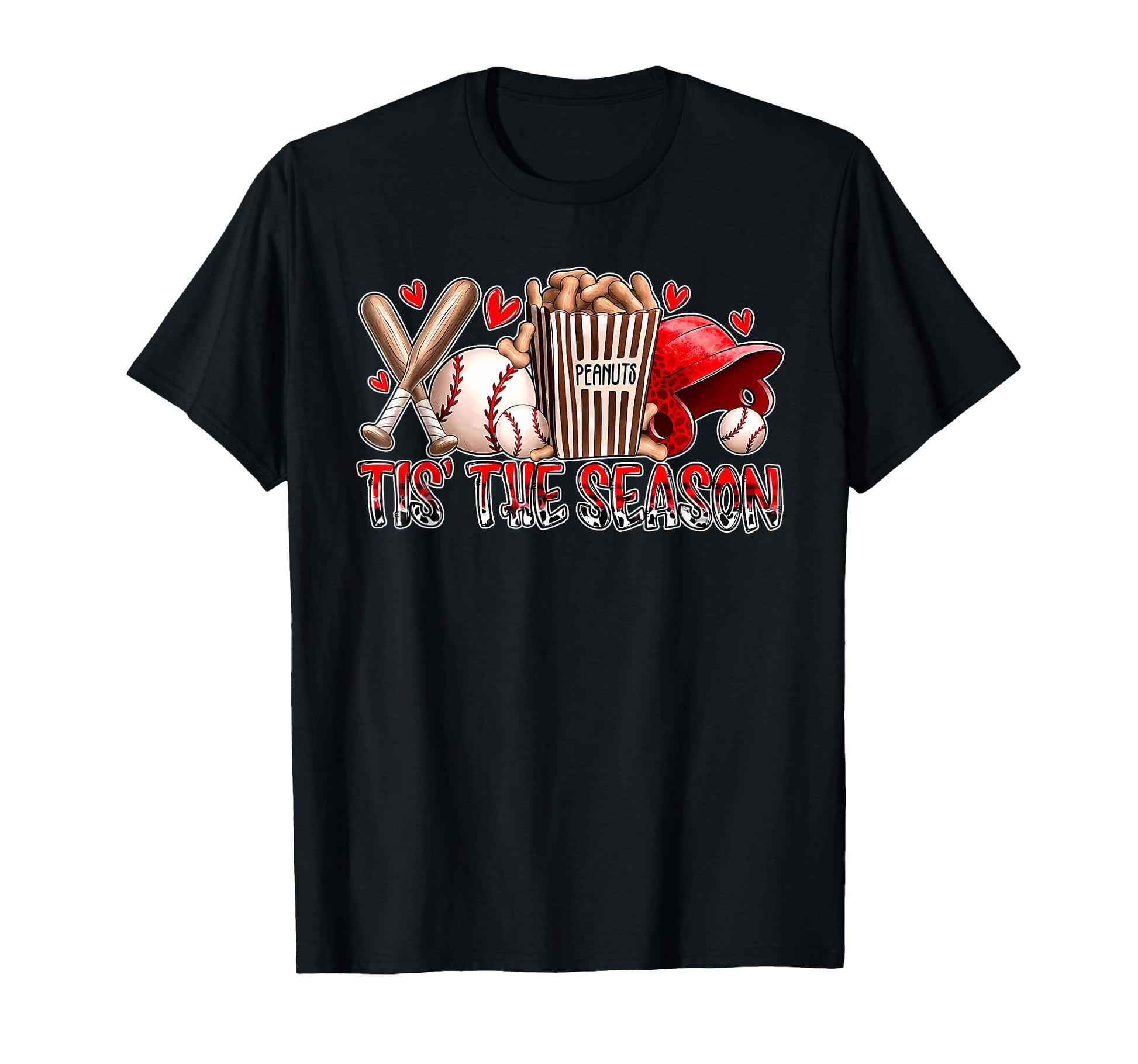Funny Baseball Lover Tis Season T-Shirt - Trendy Graphic Men Women - T-Shirt, Sweatshirt, Hoodie