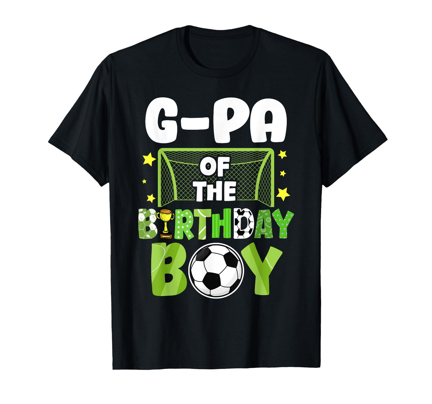 Soccer G Pa Birthday Party Soccer Family T-Shirt - Novelty Apparel Unisex - T-Shirt, Sweatshirt, Hoodie
