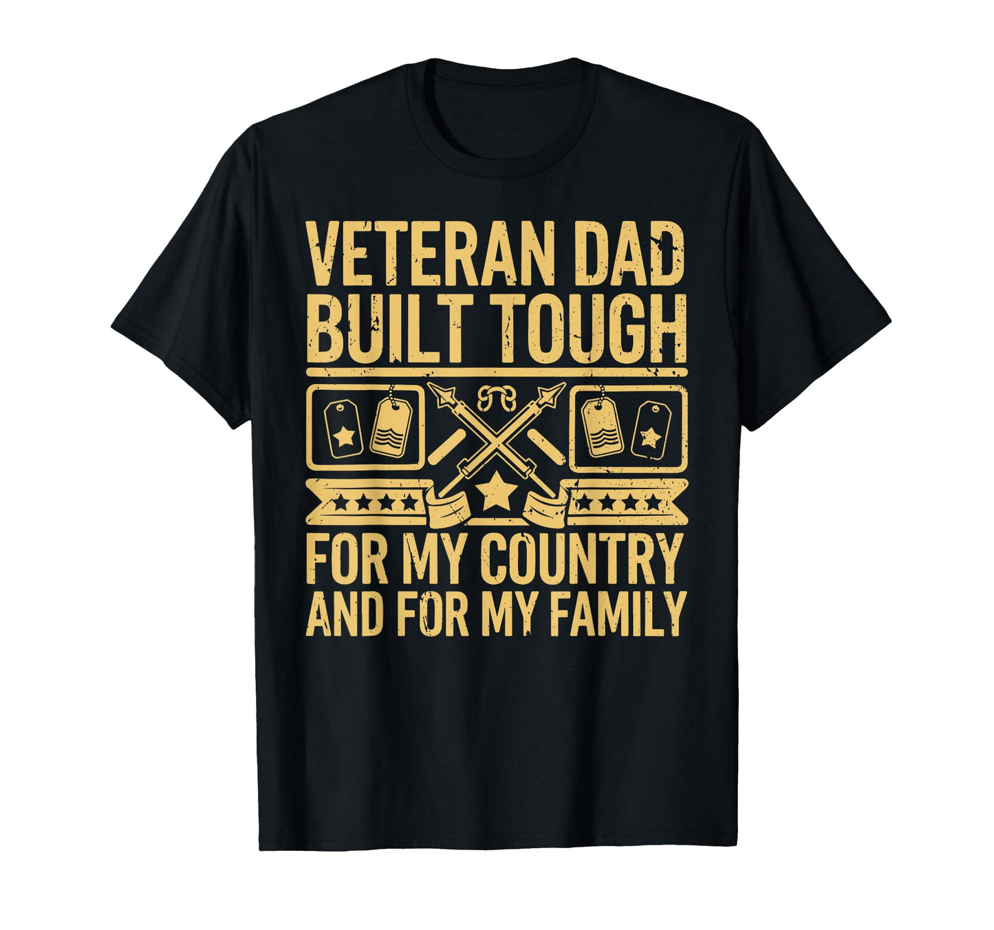 Built Tough My Country And My Family T-Shirt - Trendy Graphic for Adults - T-Shirt, Sweatshirt, Hoodie