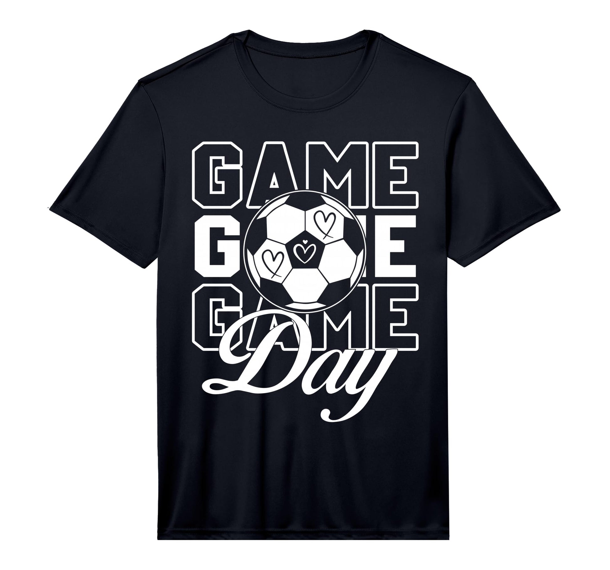 Game Day Soccer Performance T-Shirt - Aesthetic Graphic for Adults - T-Shirt, Sweatshirt, Hoodie