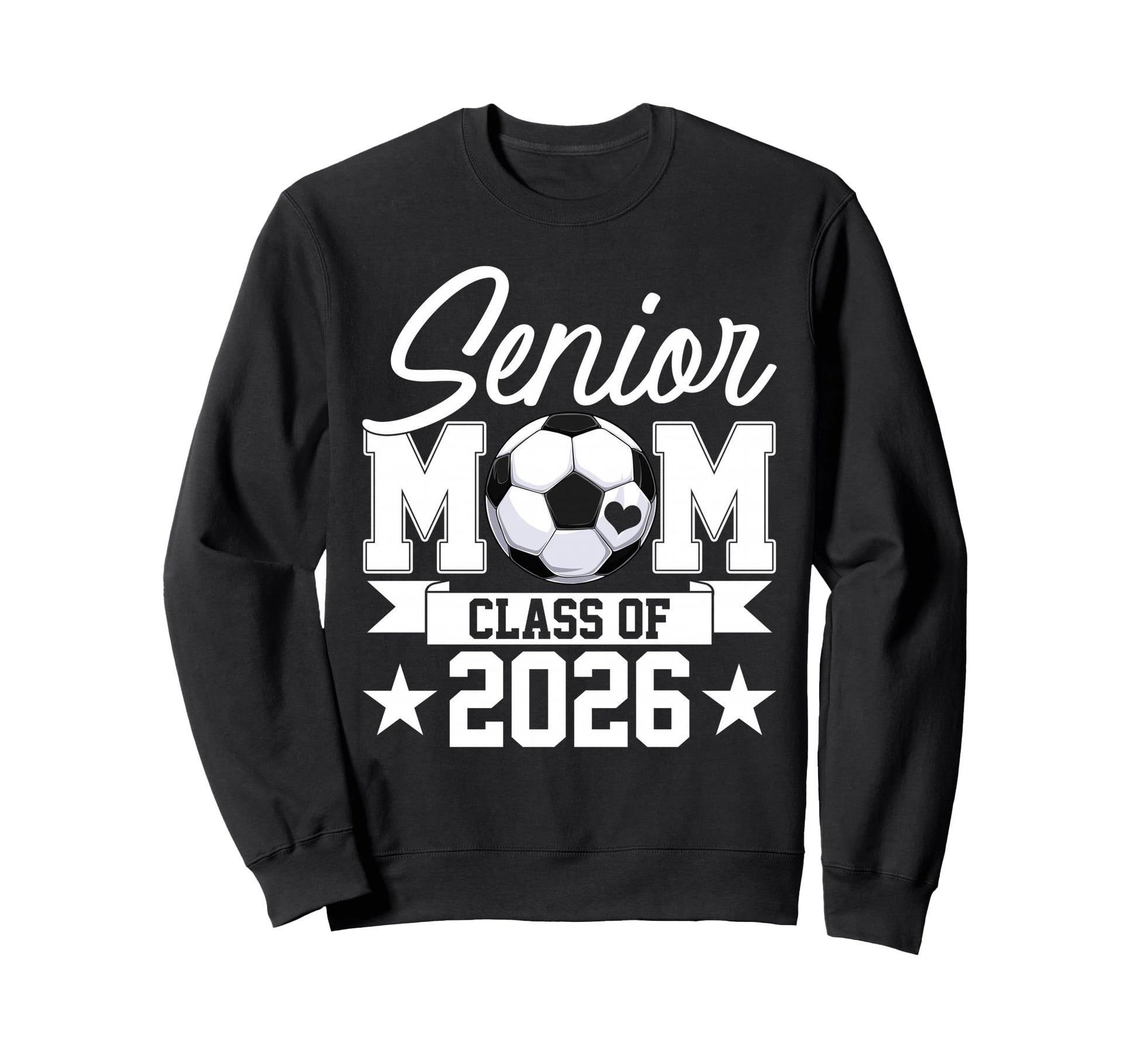 Senior Mom Class 2026 Graduate Sweatshirt - Fun Novelty Design Men Women - T-Shirt, Sweatshirt, Hoodie
