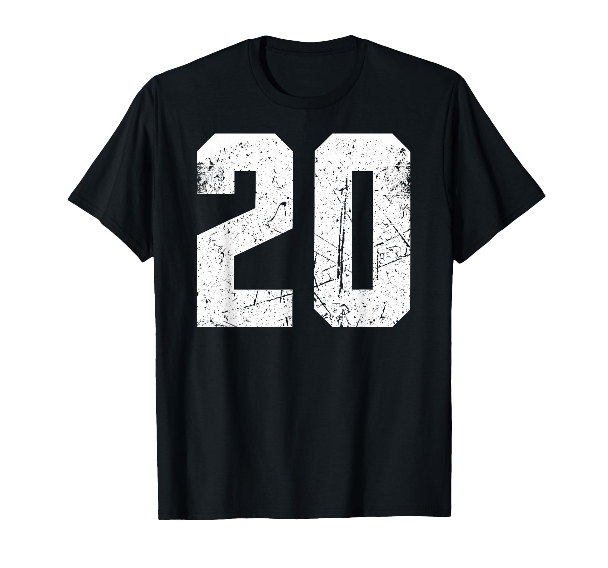 Sport Team Number 20 T-Shirt - Unique Graphic for Adults - T-Shirt, Sweatshirt, Hoodie
