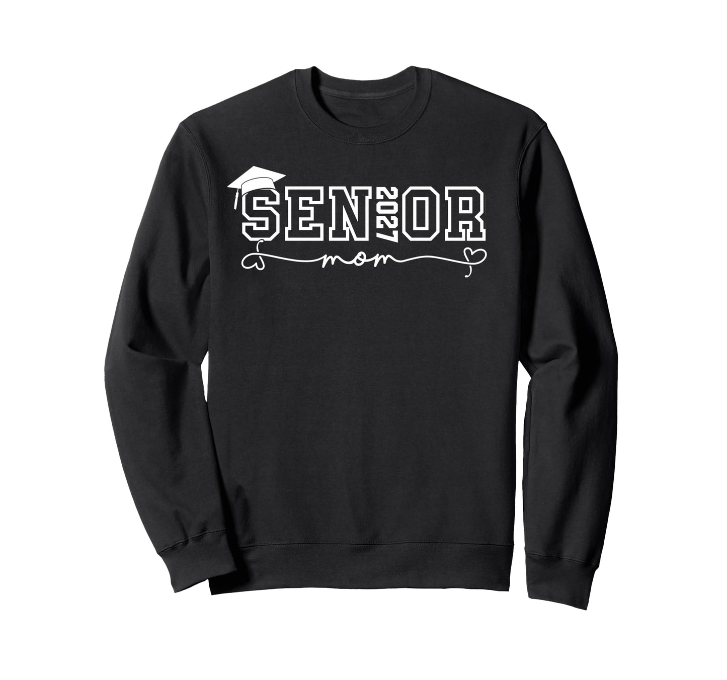 Senior Mom 2027 Class 2027 Proud Sweatshirt - Casual Everyday Wear Unisex - T-Shirt, Sweatshirt, Hoodie