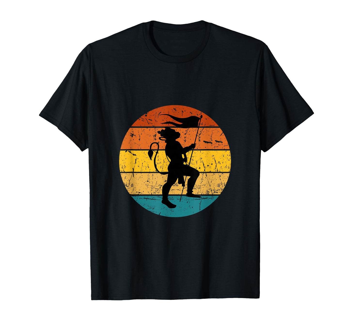 Hindu God Lord Hanuman Monkey God Small T-Shirt - Graphic Print Unisex - T-Shirt, Sweatshirt, Hoodie
