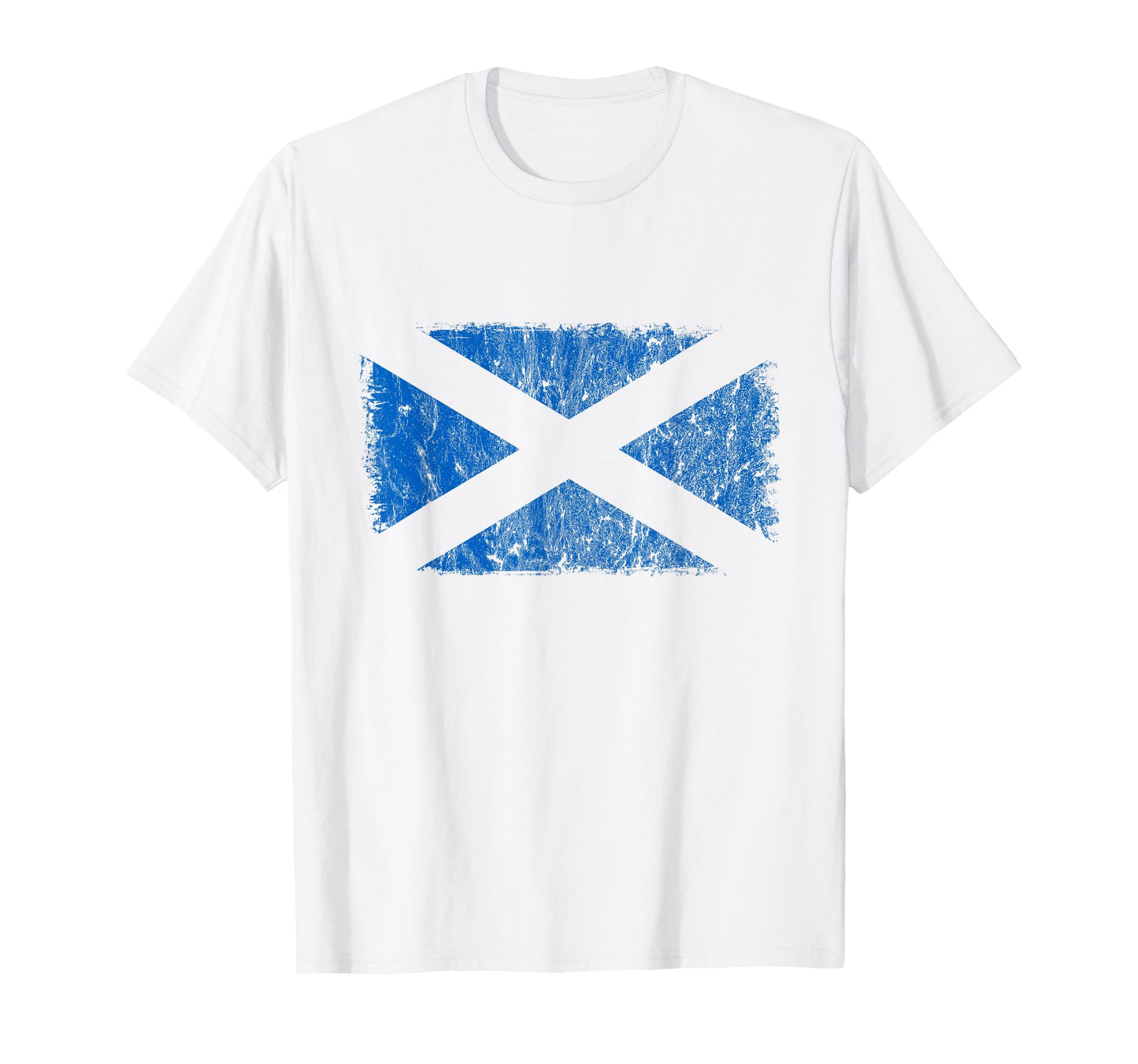 Scotland Flag Glasgow Travel Saltire Cross T-Shirt - Graphic Print Unisex - T-Shirt, Sweatshirt, Hoodie