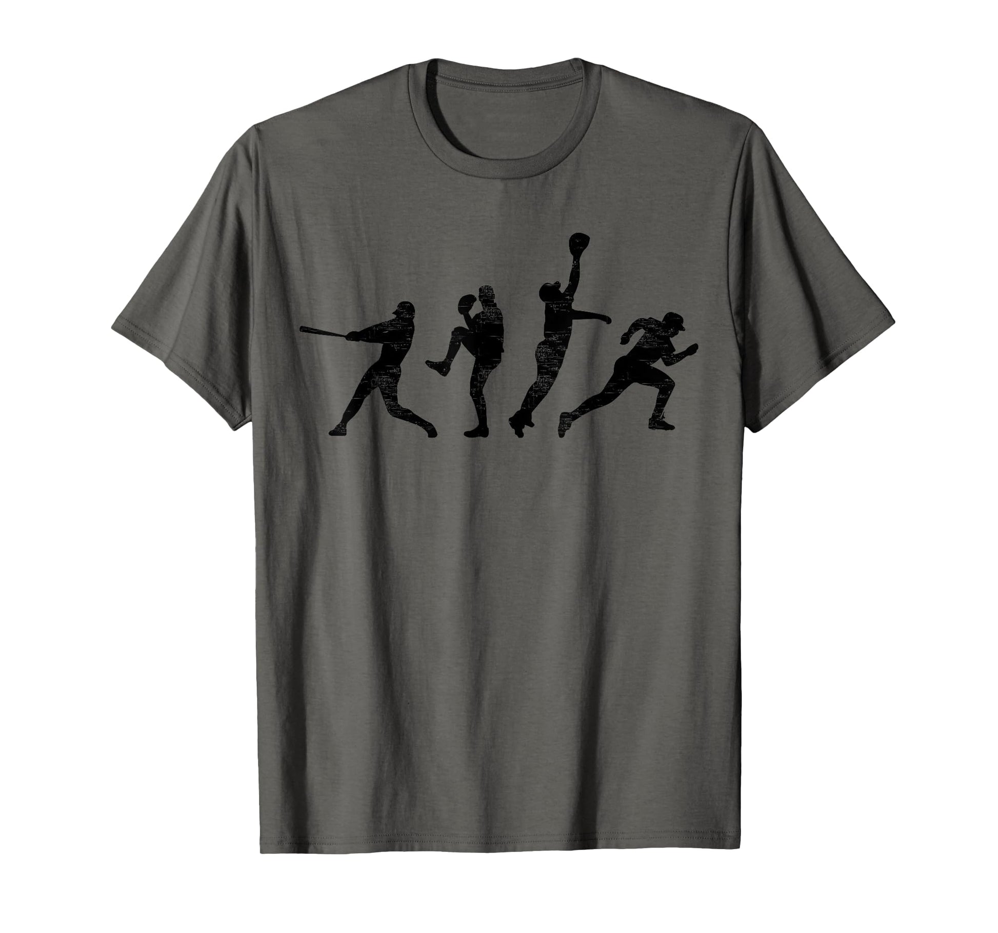 Baseball Catcher Pitcher Batter T-Shirt - Fun Novelty Design for Adults - T-Shirt, Sweatshirt, Hoodie
