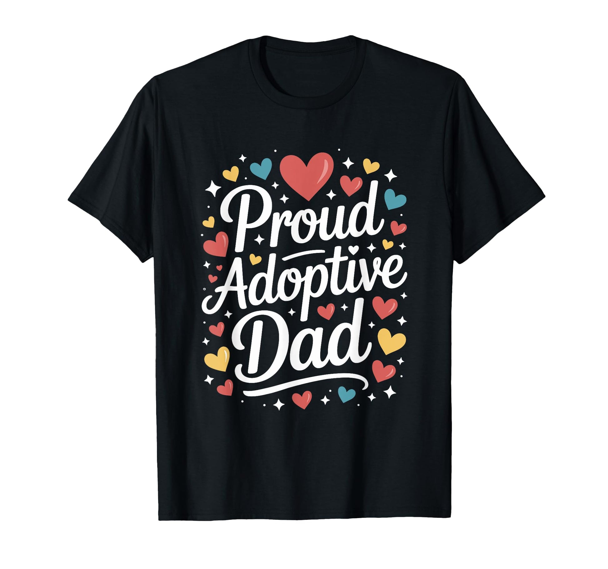 Adopting Parents And Adoptive Mom Proud T-Shirt - Custom Art Print Unisex - T-Shirt, Sweatshirt, Hoodie