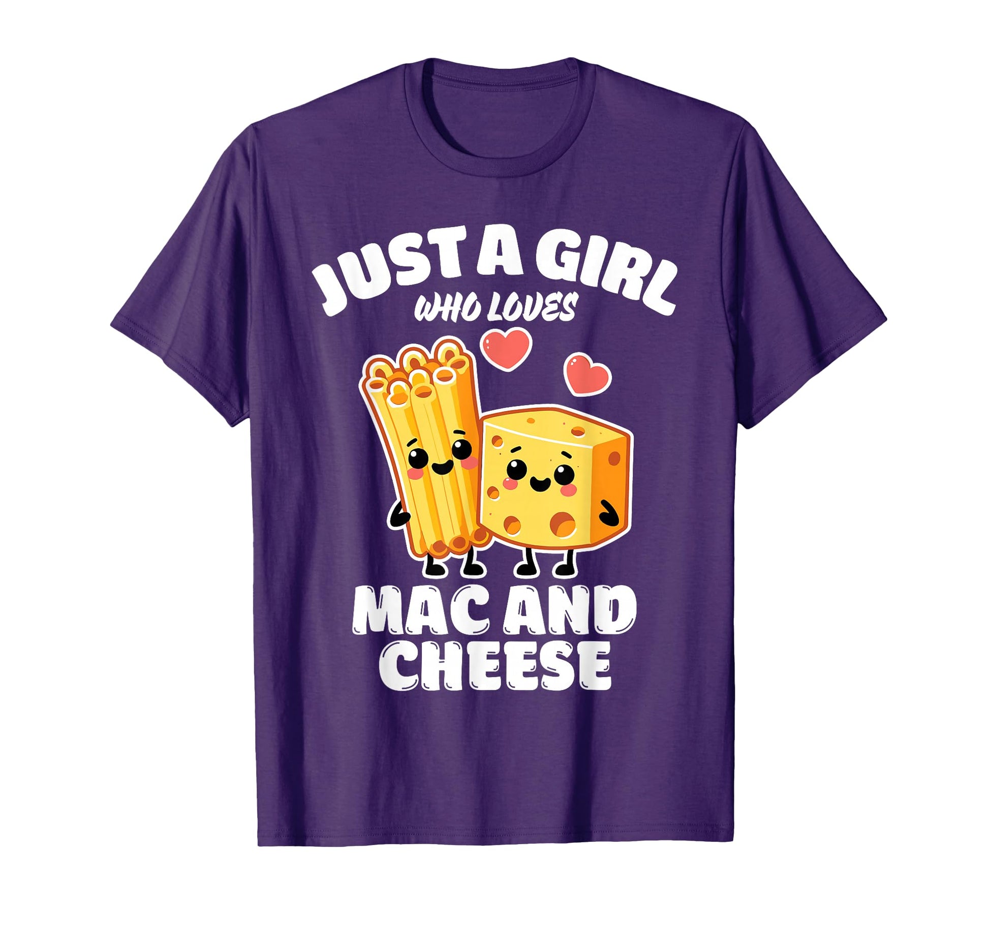 Just Who Loves Mac And Cheese Mac And T-Shirt - Custom Art Print Unisex - T-Shirt, Sweatshirt, Hoodie