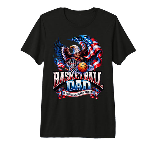 American Flag Basketball Patriotic Us T-Shirt - Custom Art Print Men Women - T-Shirt, Sweatshirt, Hoodie