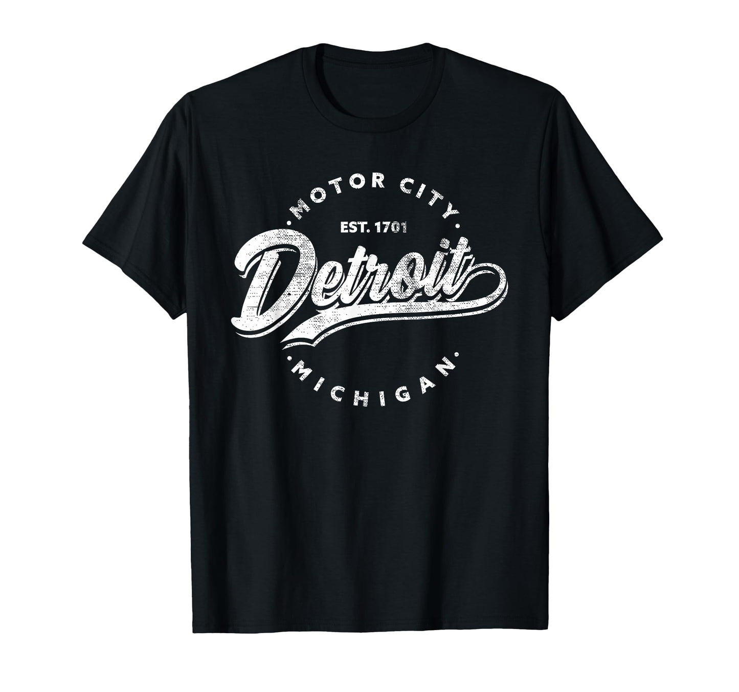 Michiganians Detroit Motor City T-Shirt - Minimalist Print Men Women - T-Shirt, Sweatshirt, Hoodie