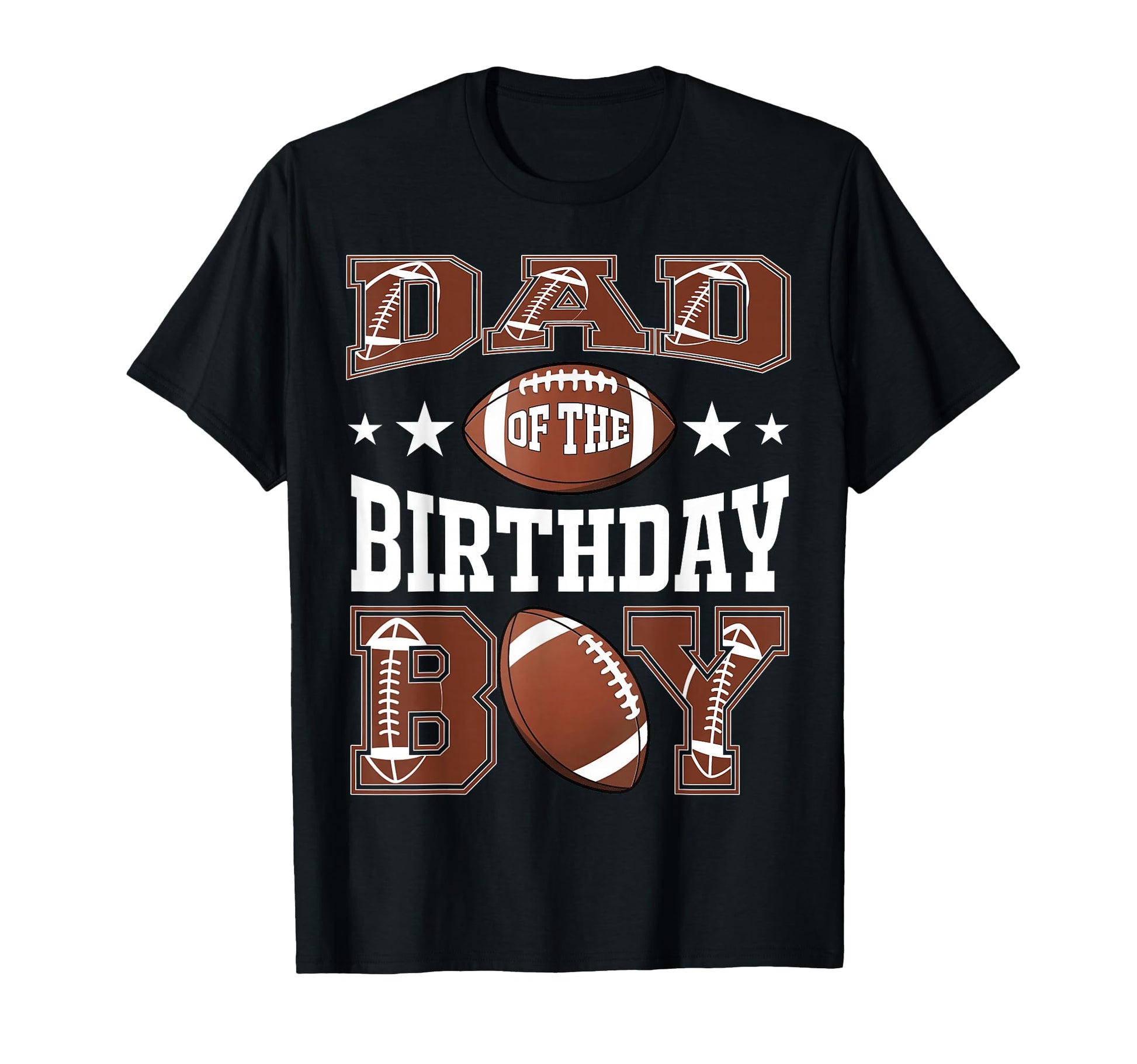 Dad Birthday Football Game Day T-Shirt - Aesthetic Graphic Unisex - T-Shirt, Sweatshirt, Hoodie