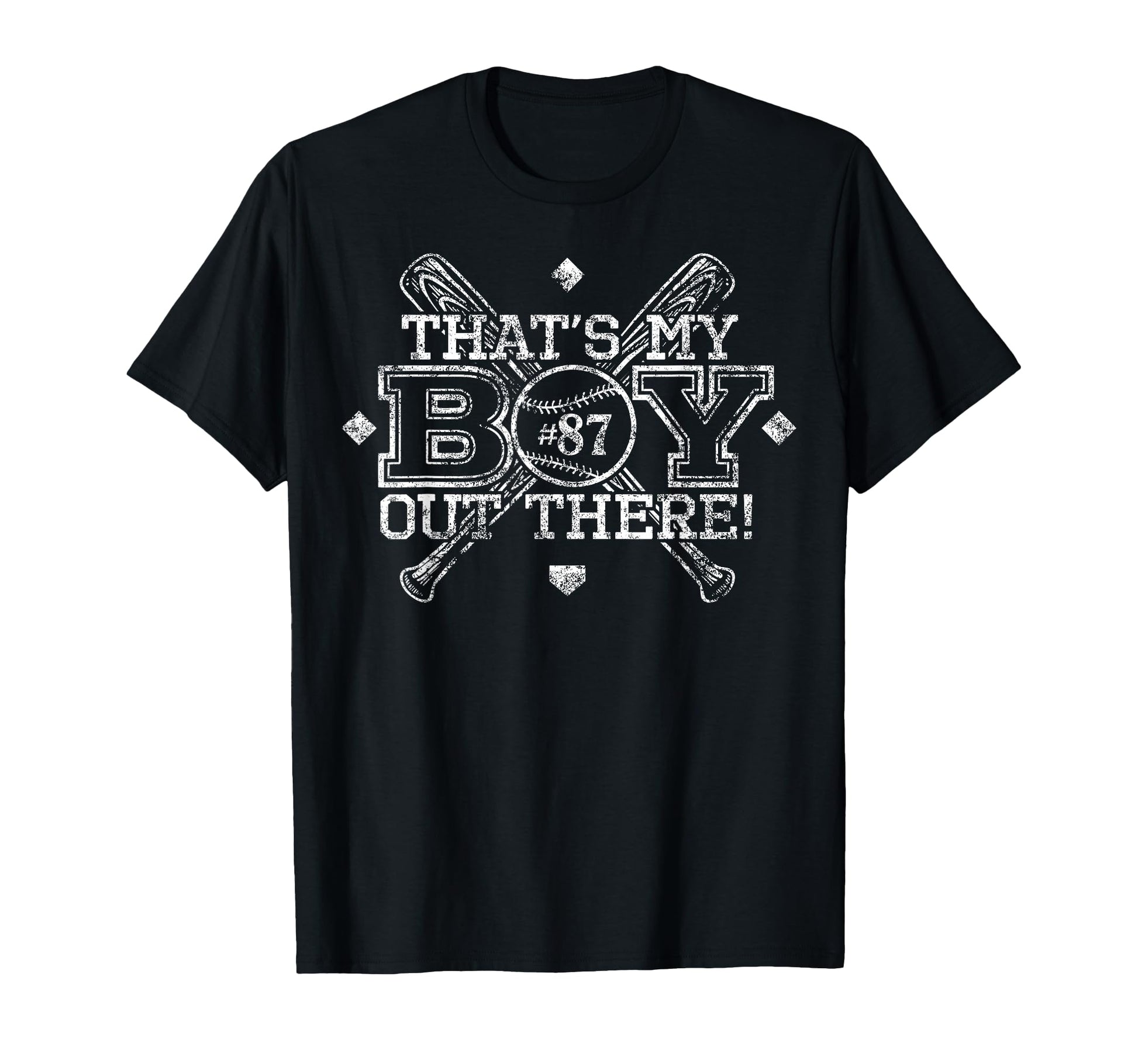 Baseball Mom Dad Thats My Proud T-Shirt - Casual Everyday Wear for Adults - T-Shirt, Sweatshirt, Hoodie