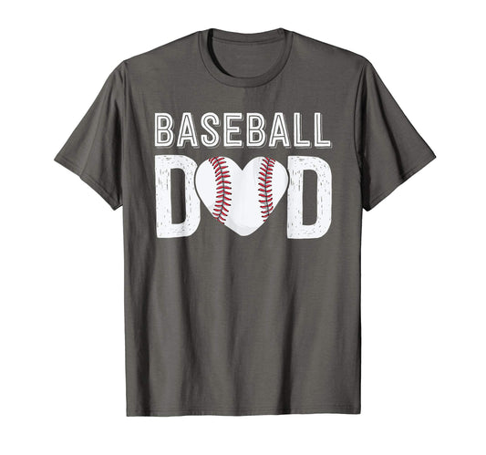 Baseball Dad Papa Fathers Day Gift T-Shirt - Streetwear Style for Adults - T-Shirt, Sweatshirt, Hoodie