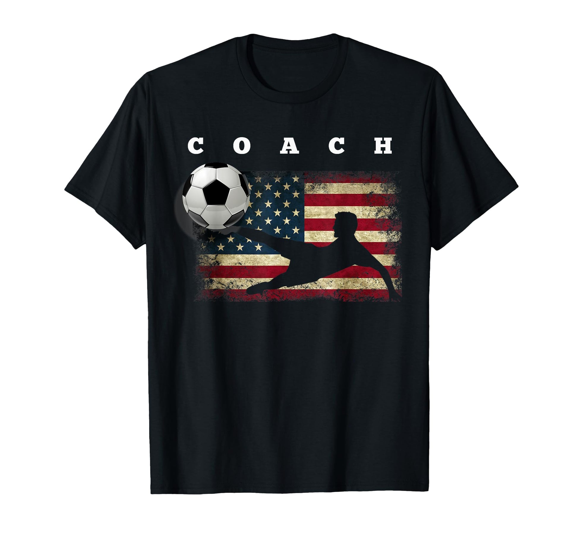 Coach Soccer Or Football Mens Or Womens T-Shirt - Custom Art Print Unisex - T-Shirt, Sweatshirt, Hoodie