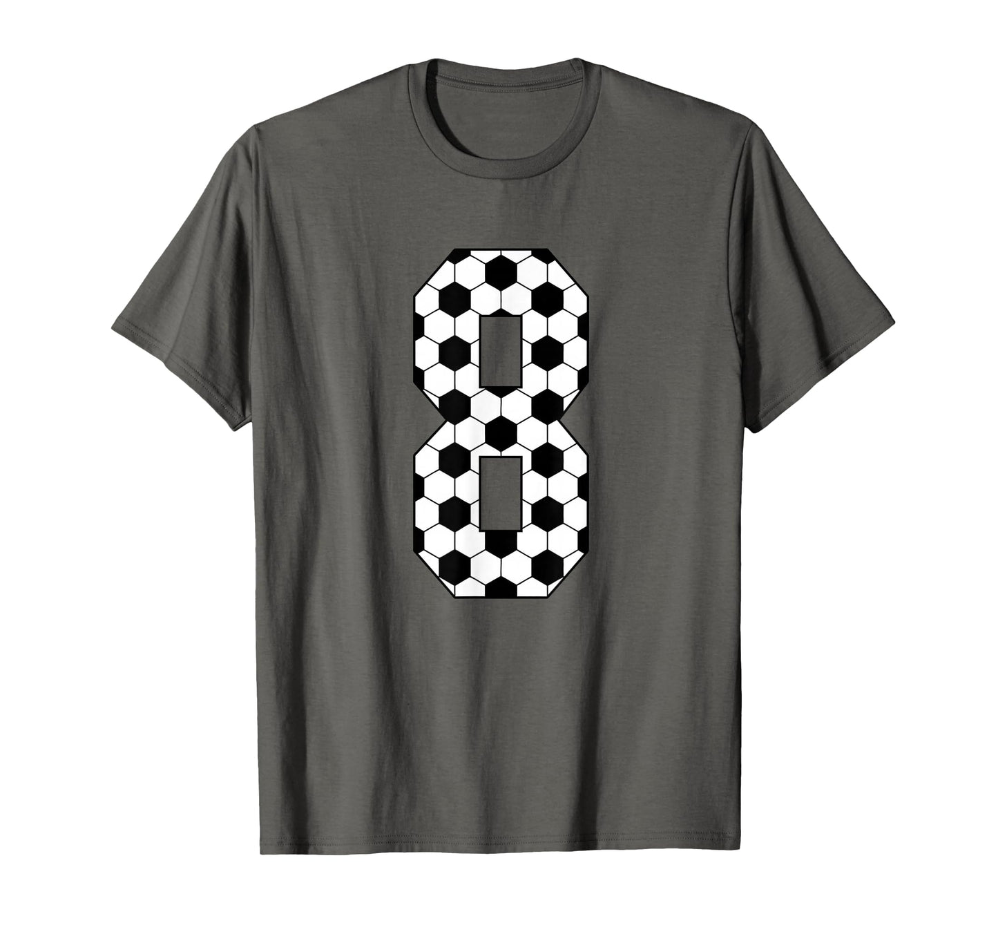 8 Soccer Mom Or 8Th Birthday Party T-Shirt - Custom Art Print Men Women - T-Shirt, Sweatshirt, Hoodie