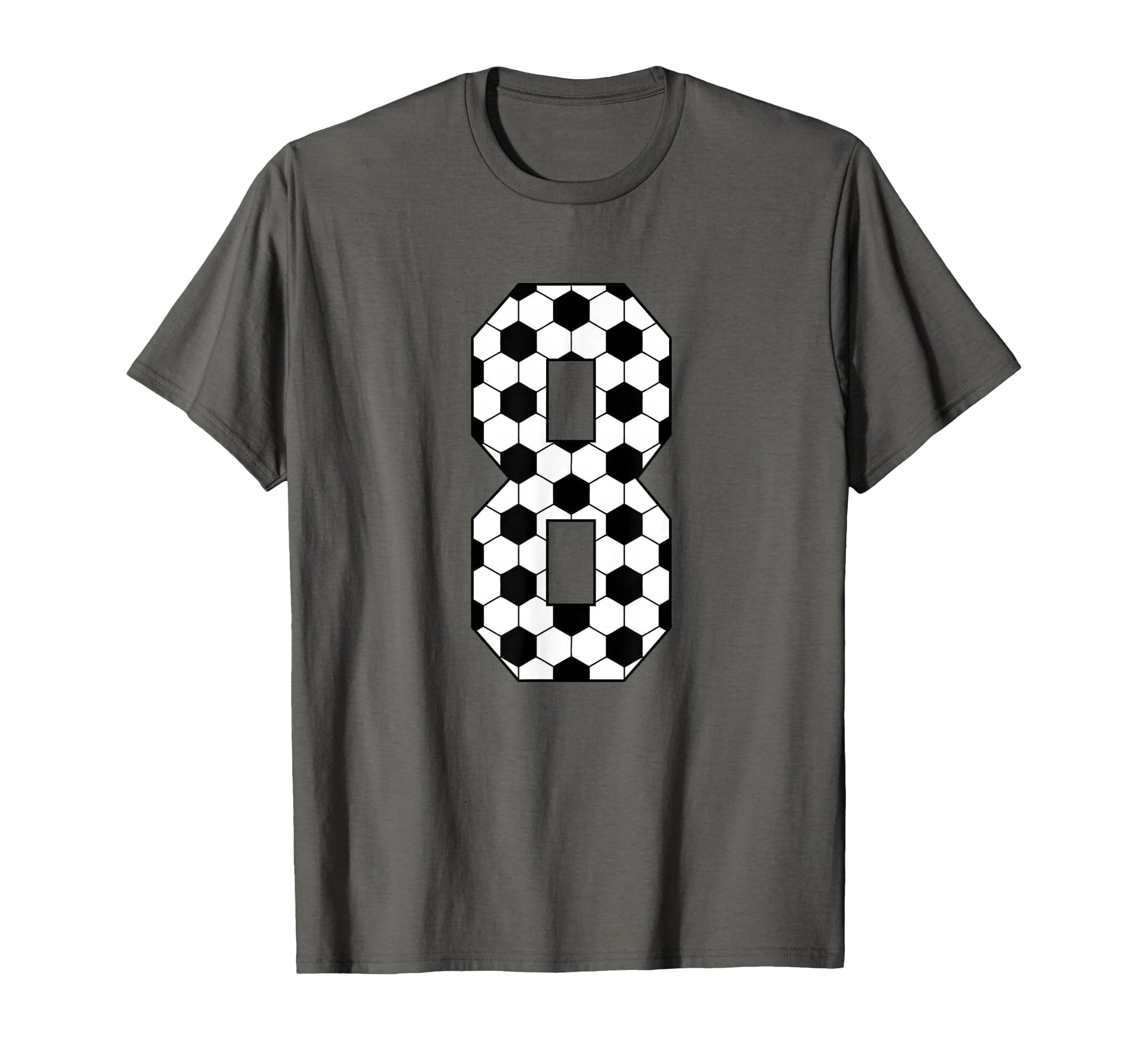 8 Soccer Mom Or 8Th Birthday Party T-Shirt - Custom Art Print Men Women - T-Shirt, Sweatshirt, Hoodie