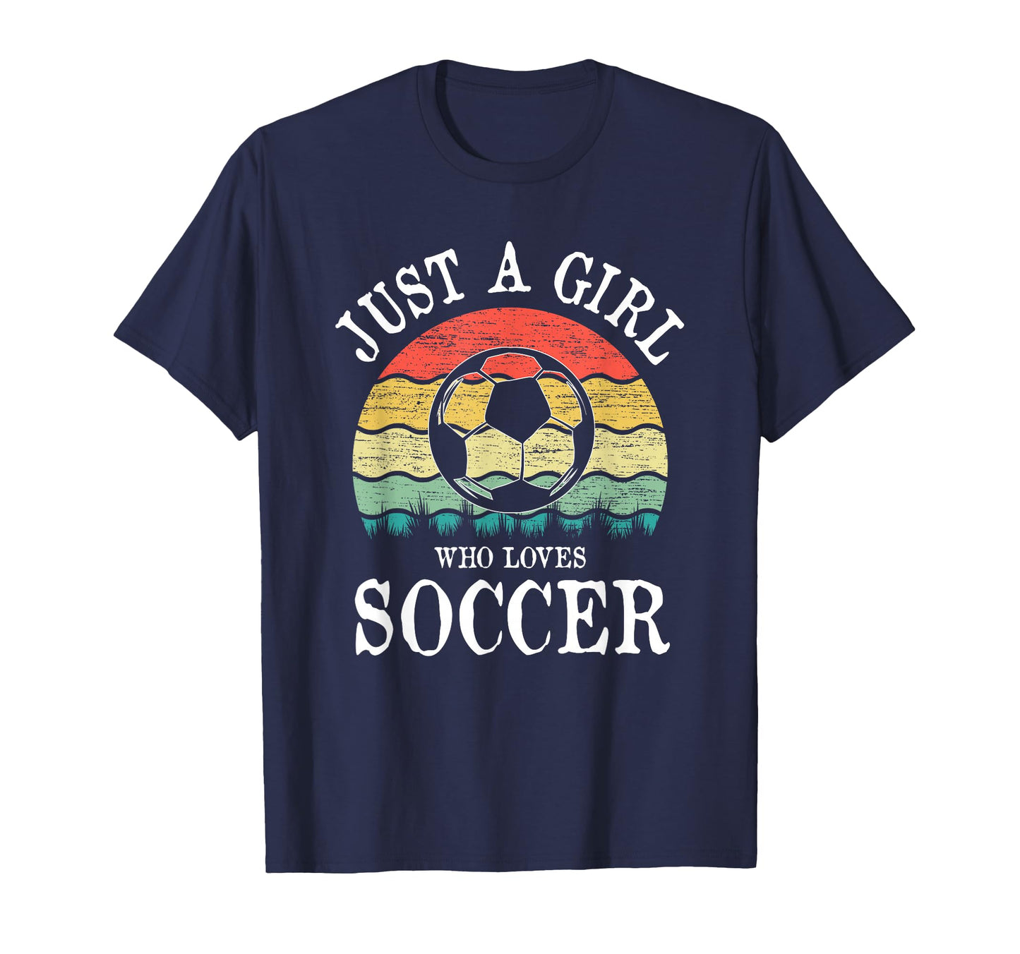 Just Who Loves Soccer T-Shirt - Novelty Apparel Men Women - T-Shirt, Sweatshirt, Hoodie