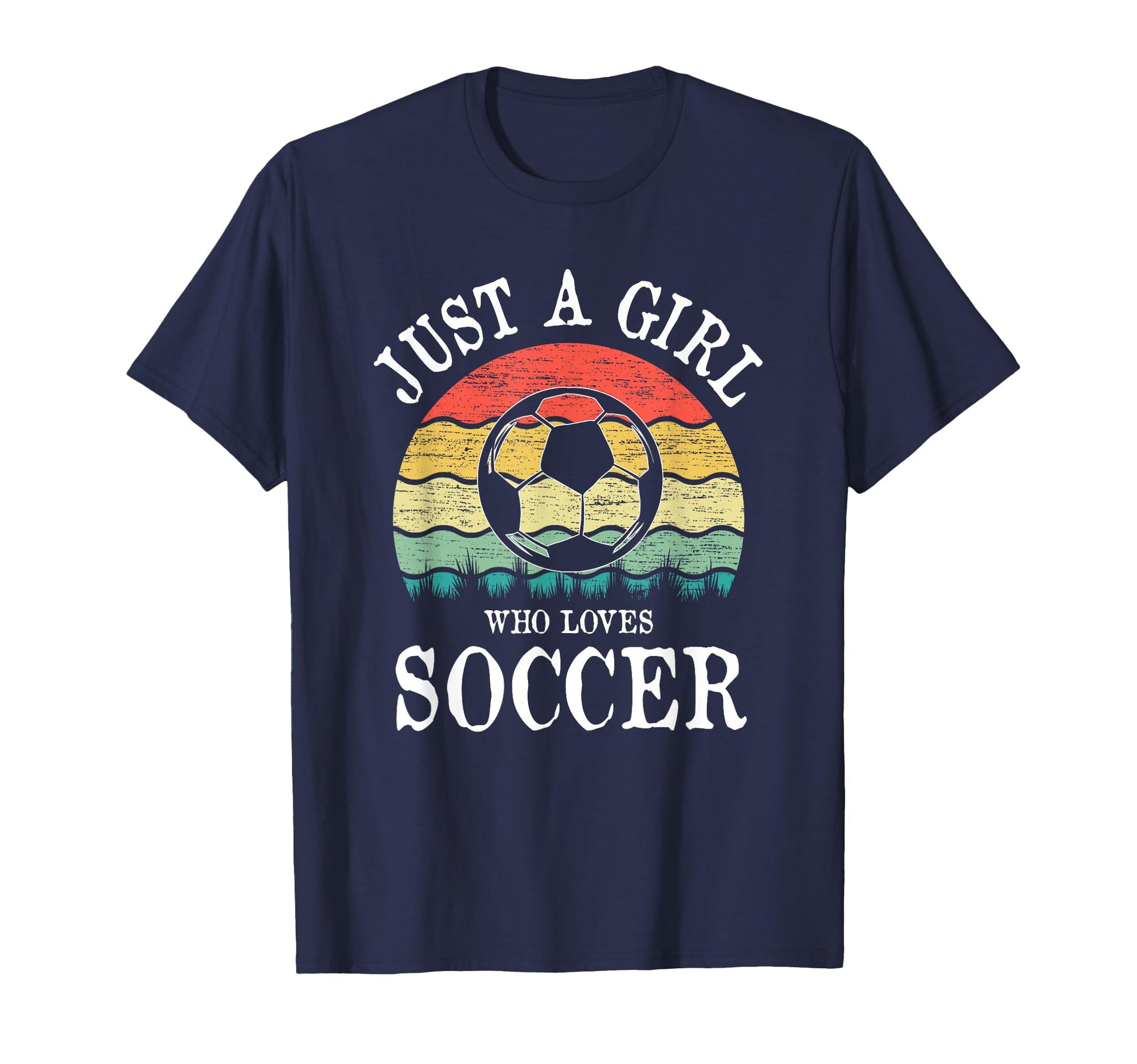 Just Who Loves Soccer T-Shirt - Novelty Apparel Men Women - T-Shirt, Sweatshirt, Hoodie