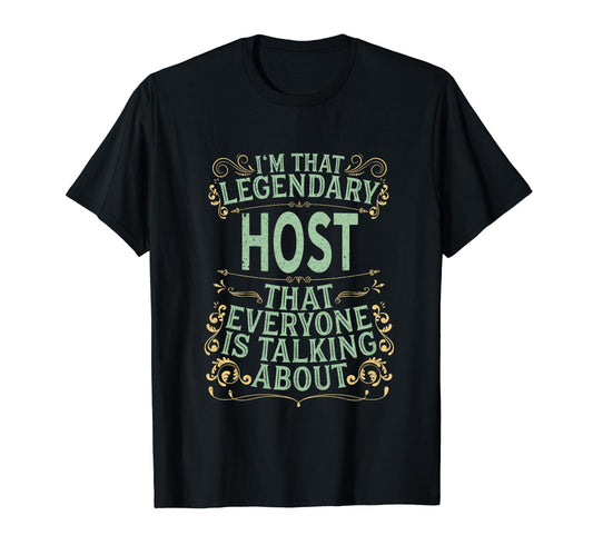 Announcer Presenter Emcee T-Shirt - Casual Everyday Wear Men Women - T-Shirt, Sweatshirt, Hoodie