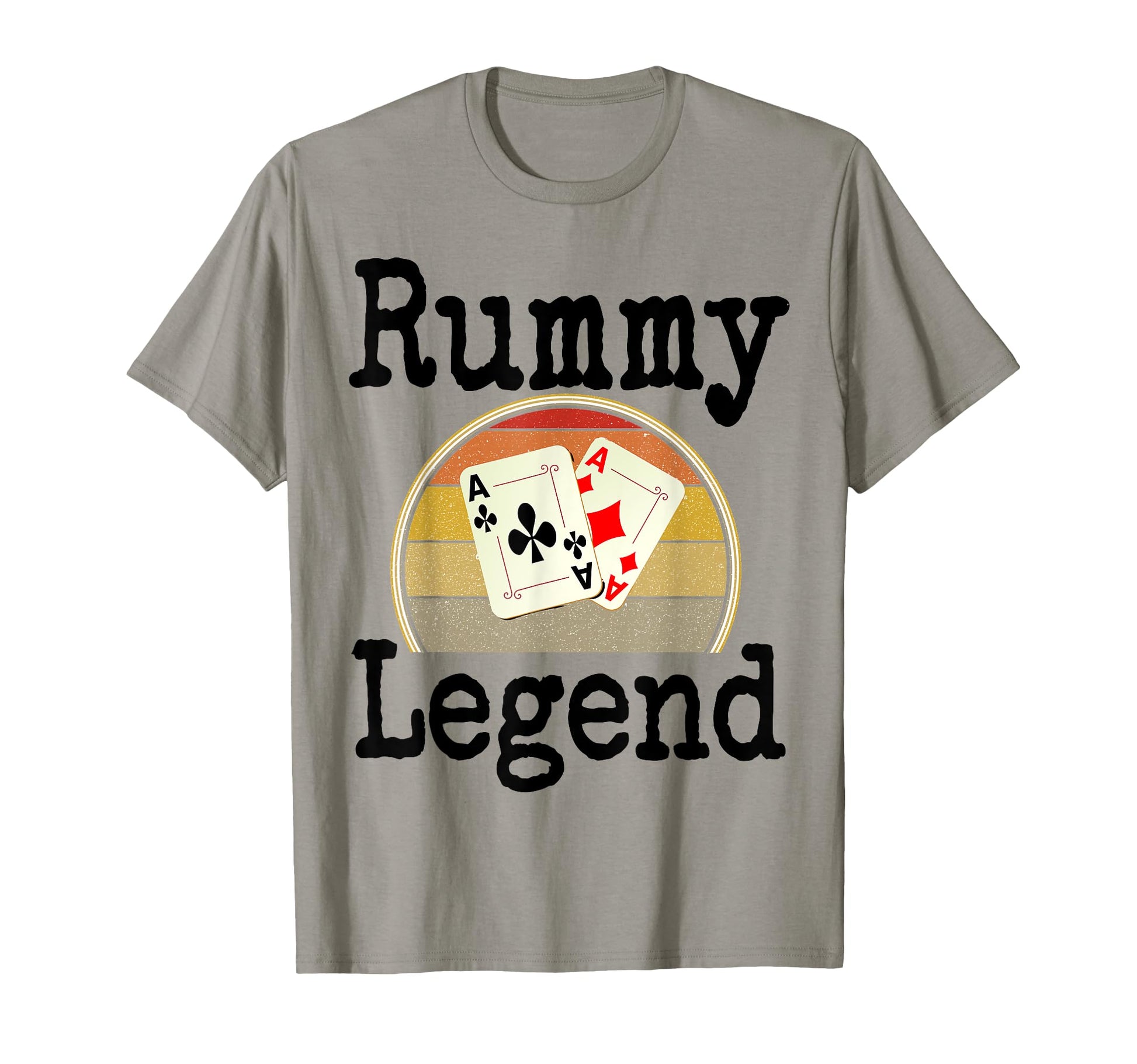 Funny Rummy Legend Card Game Winner T-Shirt - Custom Art Print Unisex - T-Shirt, Sweatshirt, Hoodie