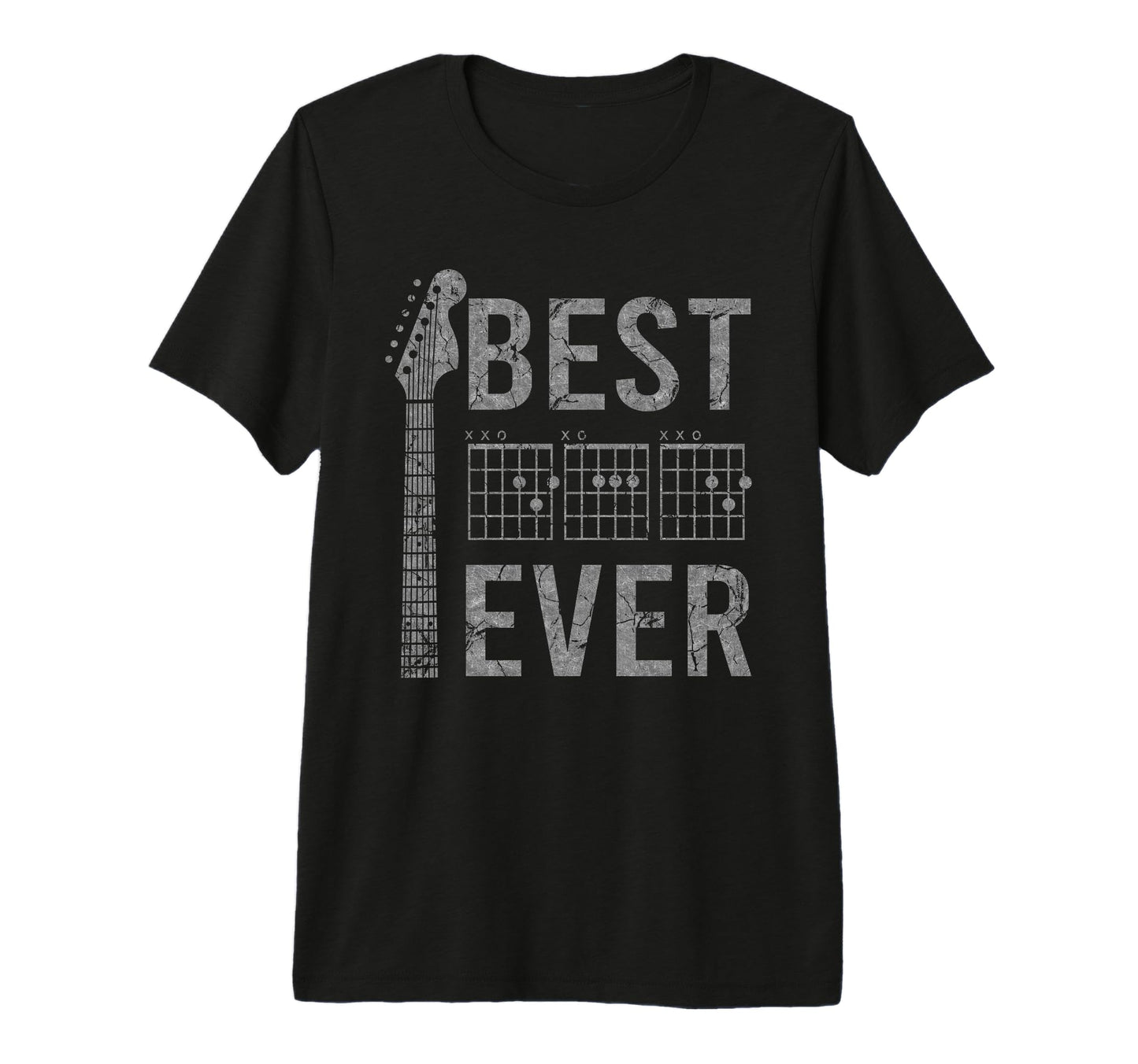 Best Dad Ever Chord Guitar Guitarist T-Shirt - Aesthetic Graphic Men Women - T-Shirt, Sweatshirt, Hoodie
