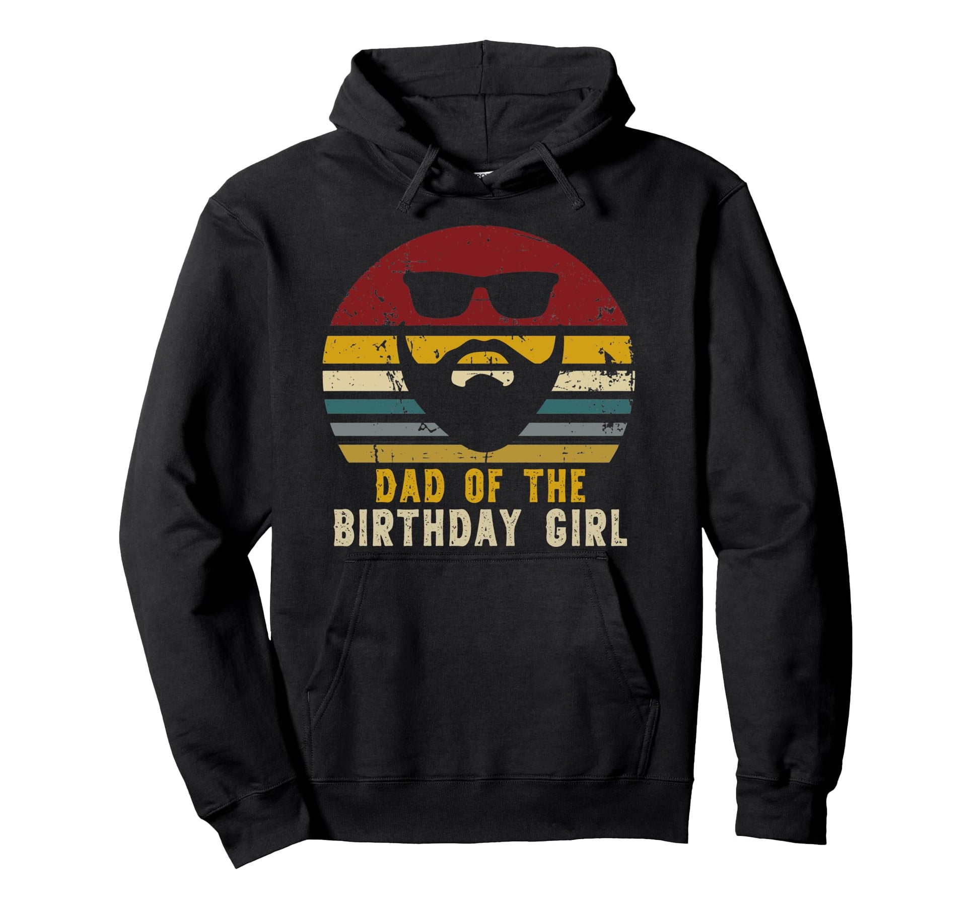 Dad Birthday Rad Dad Hoodie - Unique Graphic Men Women - T-Shirt, Sweatshirt, Hoodie