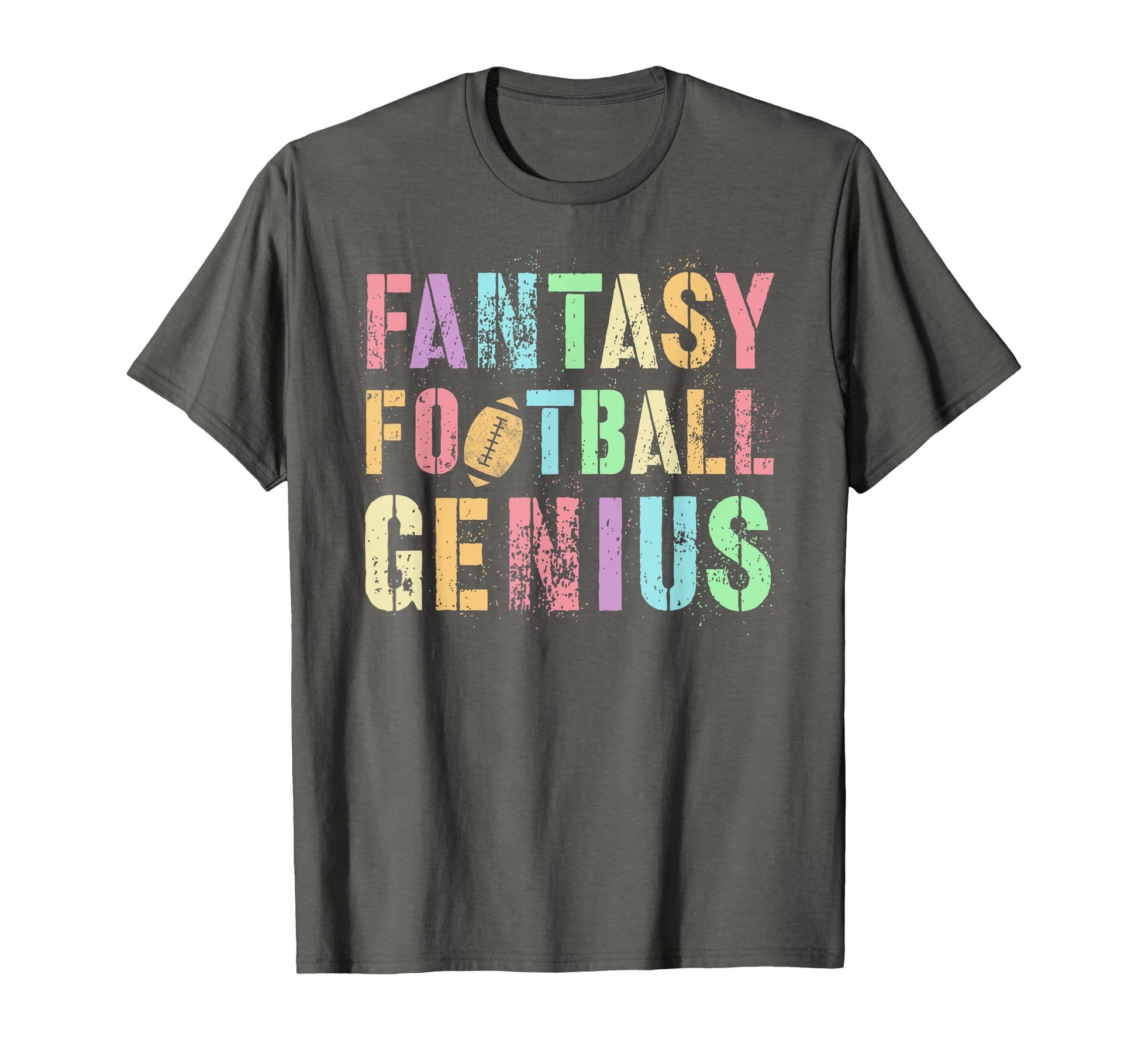 Funny Fantasy Football Genius Dad Unicorn T-Shirt - Trendy Graphic Unisex - T-Shirt, Sweatshirt, Hoodie
