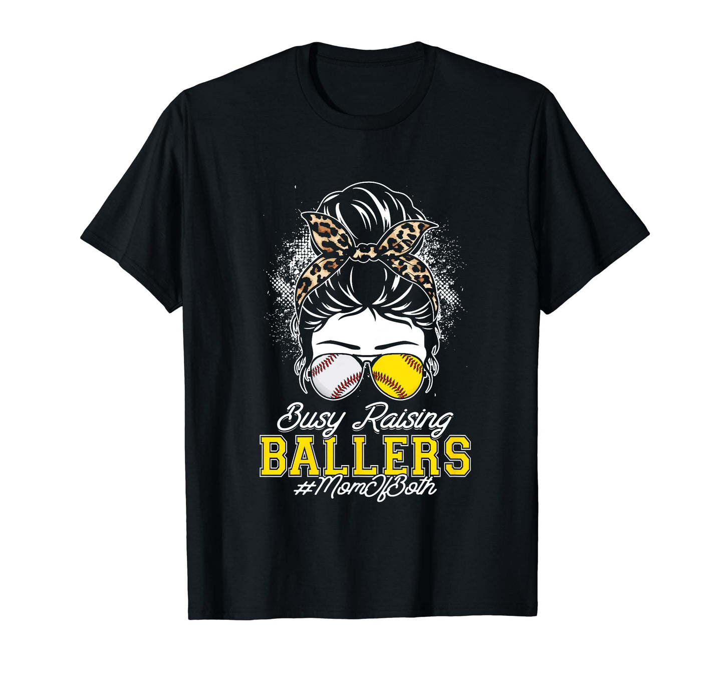 Busy Raising Ballers Baseball T-Shirt - Minimalist Print for Adults - T-Shirt, Sweatshirt, Hoodie