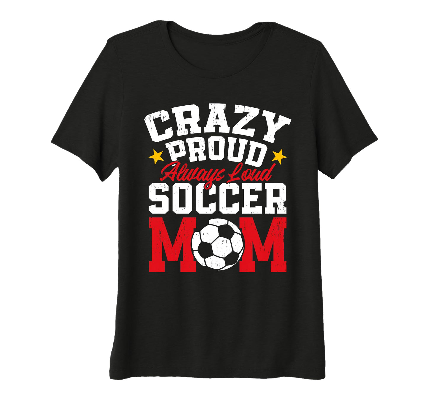 Womens Funny Soccer Mom Mothers Day T-Shirt - Aesthetic Graphic Unisex - T-Shirt, Sweatshirt, Hoodie