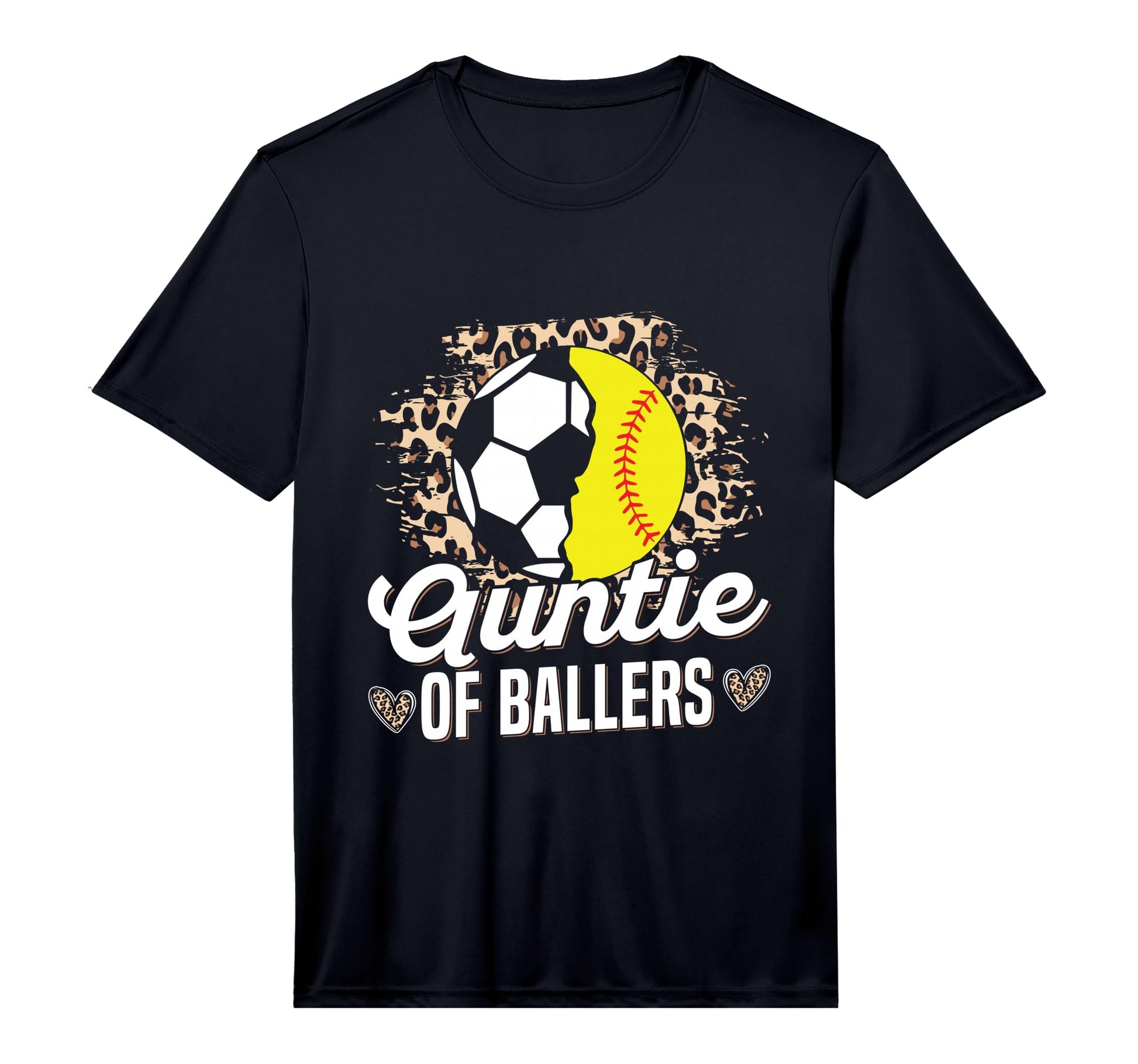 Mens Ballers Auntie Softball And T-Shirt - Casual Everyday Wear Men Women - T-Shirt, Sweatshirt, Hoodie