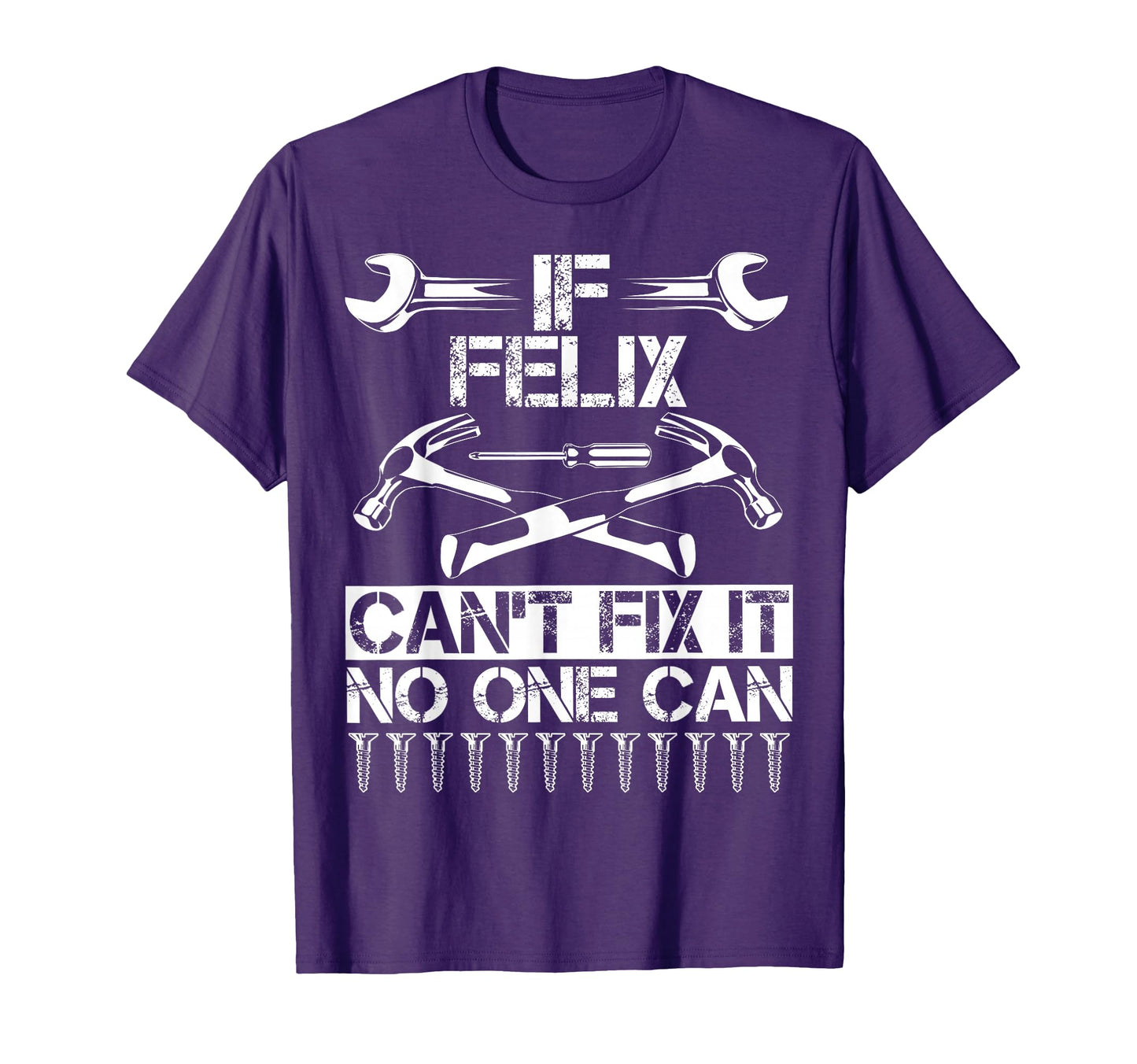 Felix Fix It Funny Birthday Personalised T-Shirt - Custom Art Print Unisex - T-Shirt, Sweatshirt, Hoodie