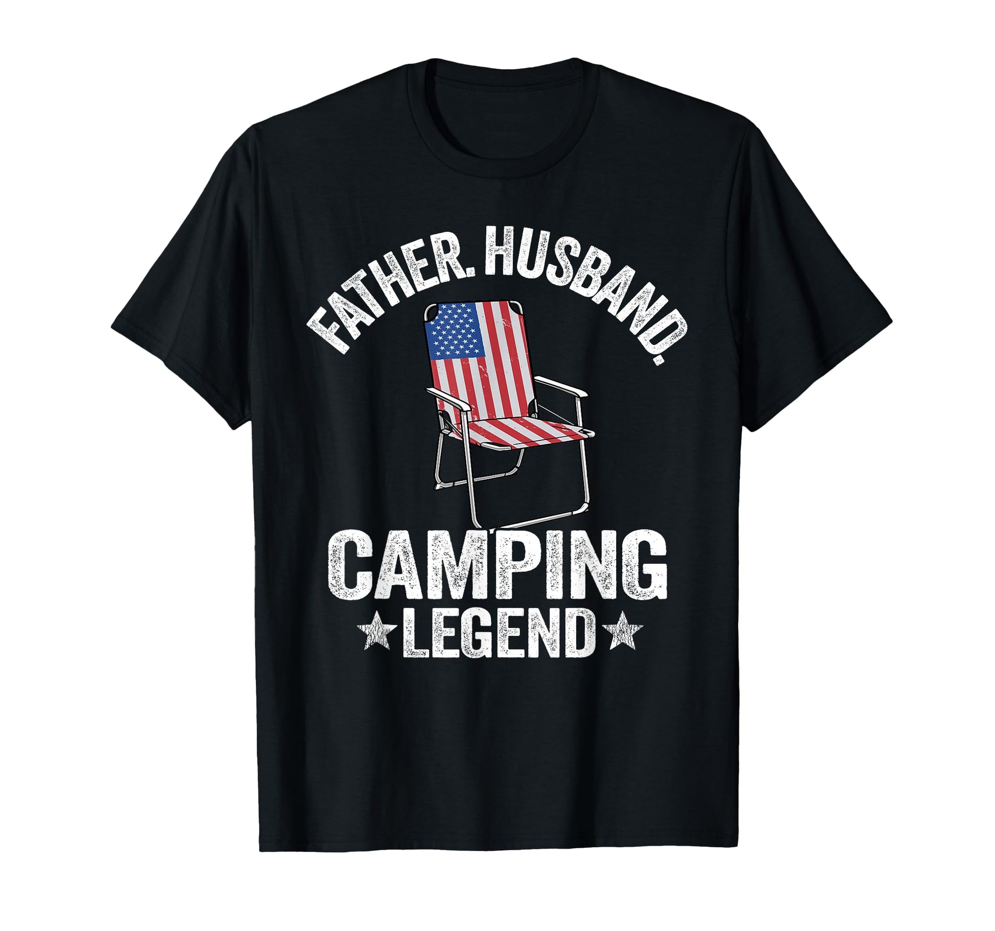 Father Husband Camping Legend T-Shirt - Fun Novelty Design Men Women - T-Shirt, Sweatshirt, Hoodie
