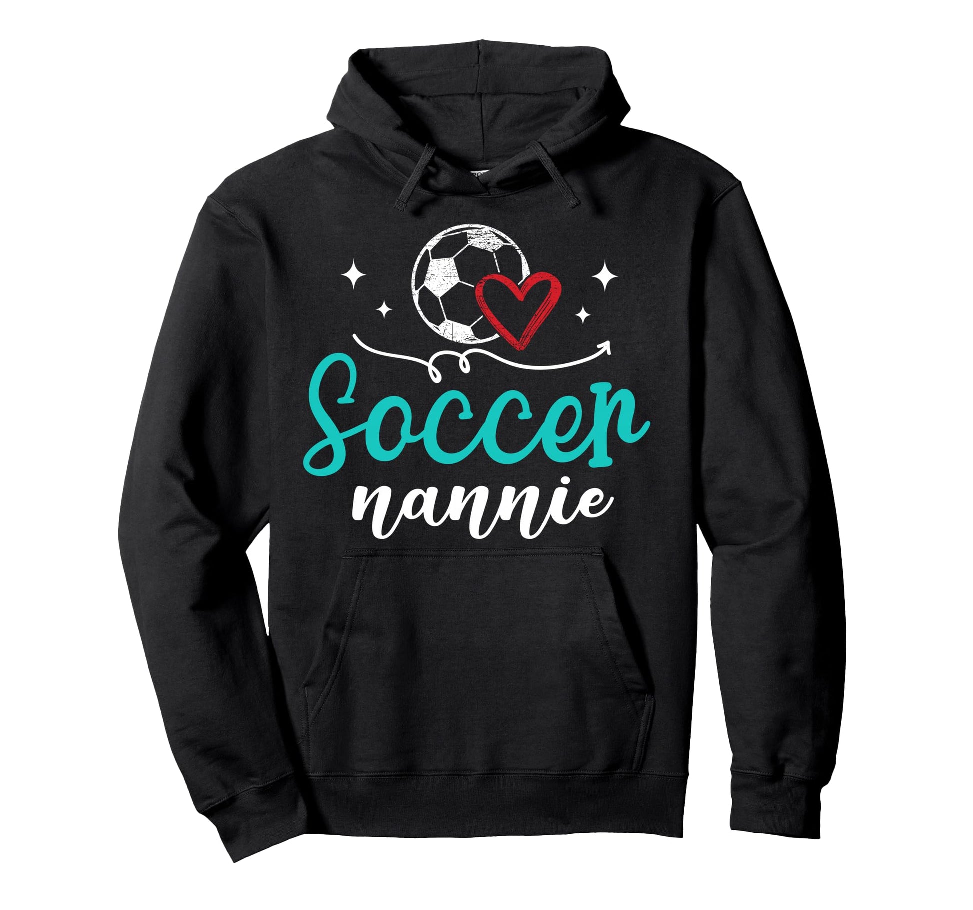 Soccer Nannie Funny Soccer Player Nannie Hoodie - Novelty Apparel Unisex - T-Shirt, Sweatshirt, Hoodie