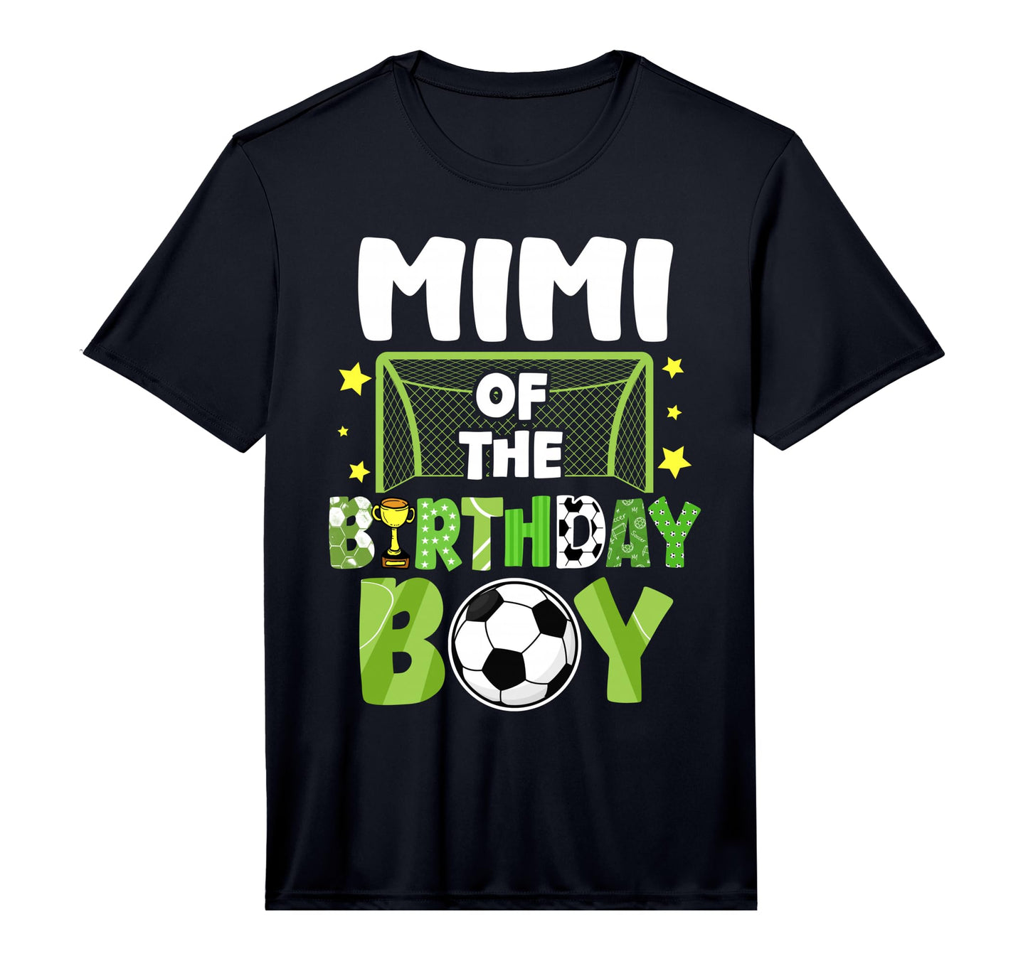 Mens Soccer Mimi Birthday Party Soccer T-Shirt - Novelty Apparel Men Women - T-Shirt, Sweatshirt, Hoodie