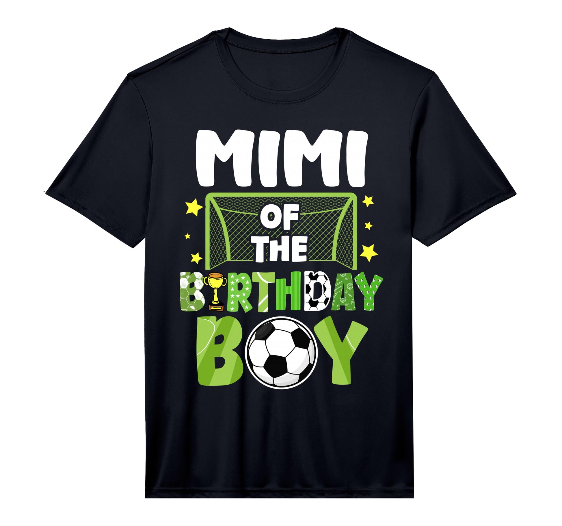 Mens Soccer Mimi Birthday Party Soccer T-Shirt - Novelty Apparel Men Women - T-Shirt, Sweatshirt, Hoodie