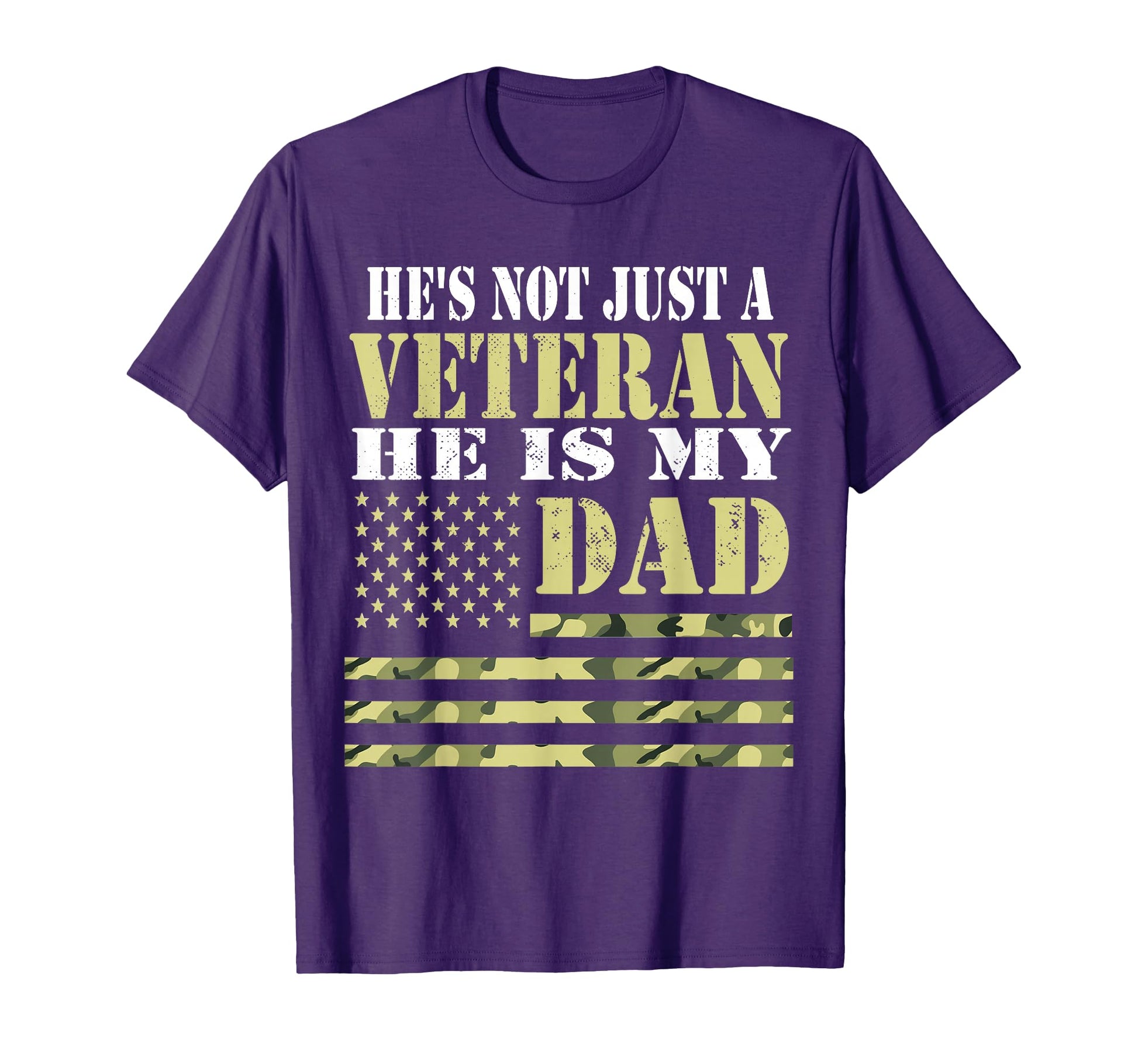 Army Veteran Proud Veteran Dad From T-Shirt - Fun Novelty Design Unisex - T-Shirt, Sweatshirt, Hoodie