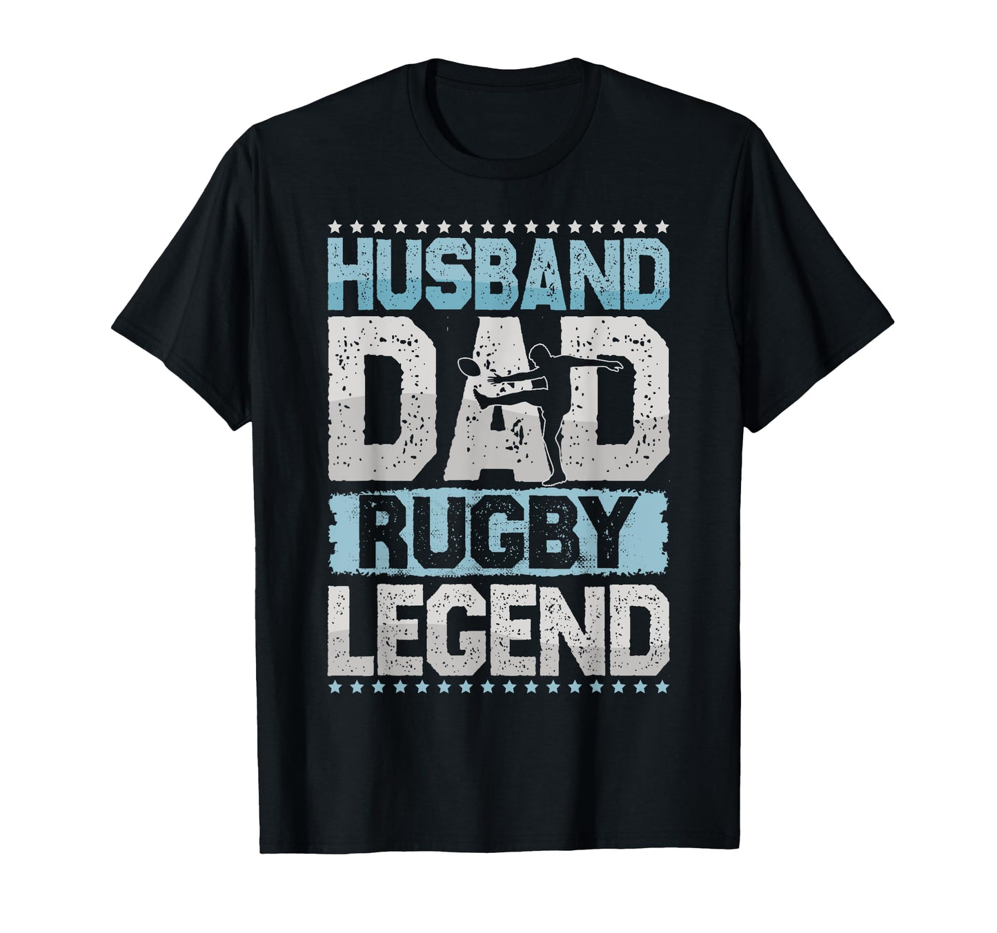 Football Husband Dad Rugby Legend Rugby T-Shirt - Streetwear Style Unisex - T-Shirt, Sweatshirt, Hoodie