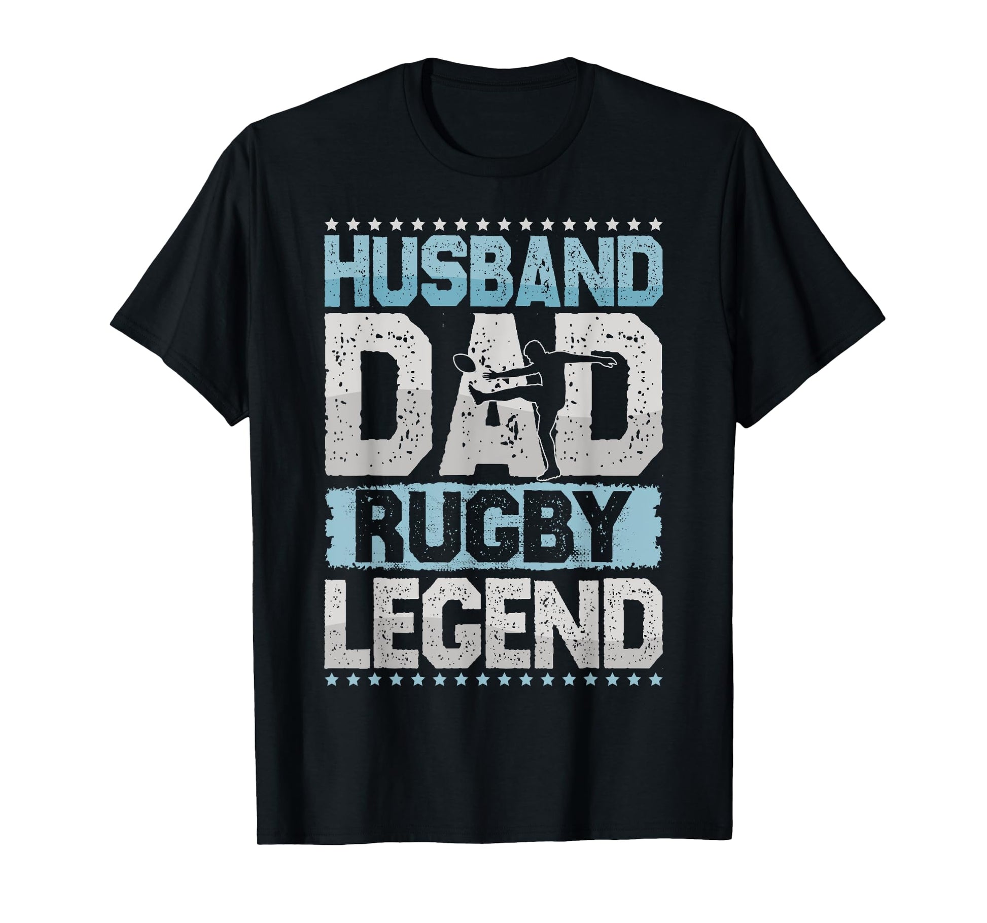Football Husband Dad Rugby Legend Rugby T-Shirt - Streetwear Style Unisex - T-Shirt, Sweatshirt, Hoodie
